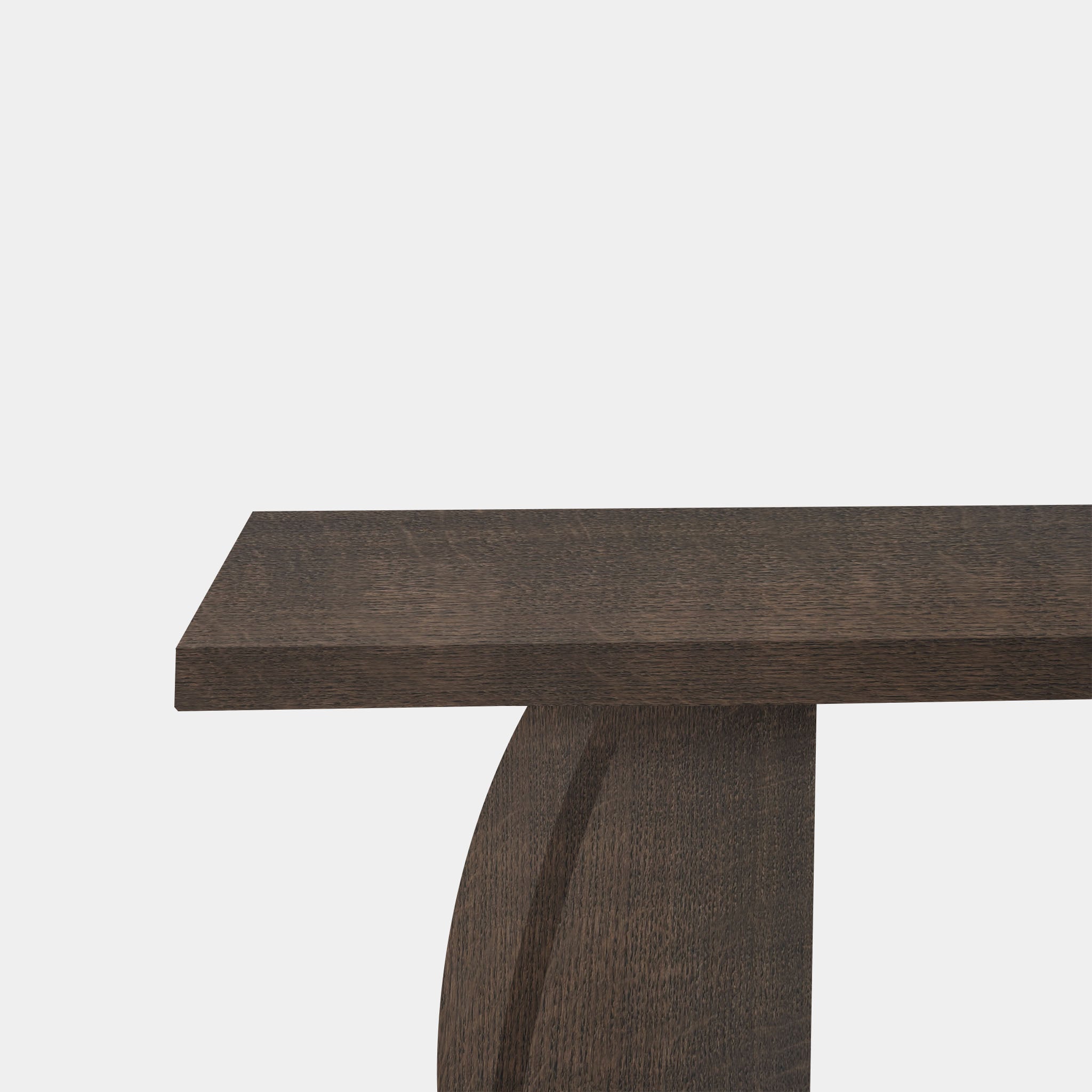 Table Tree Trunk Oak Wood - Set Triangle - Sand