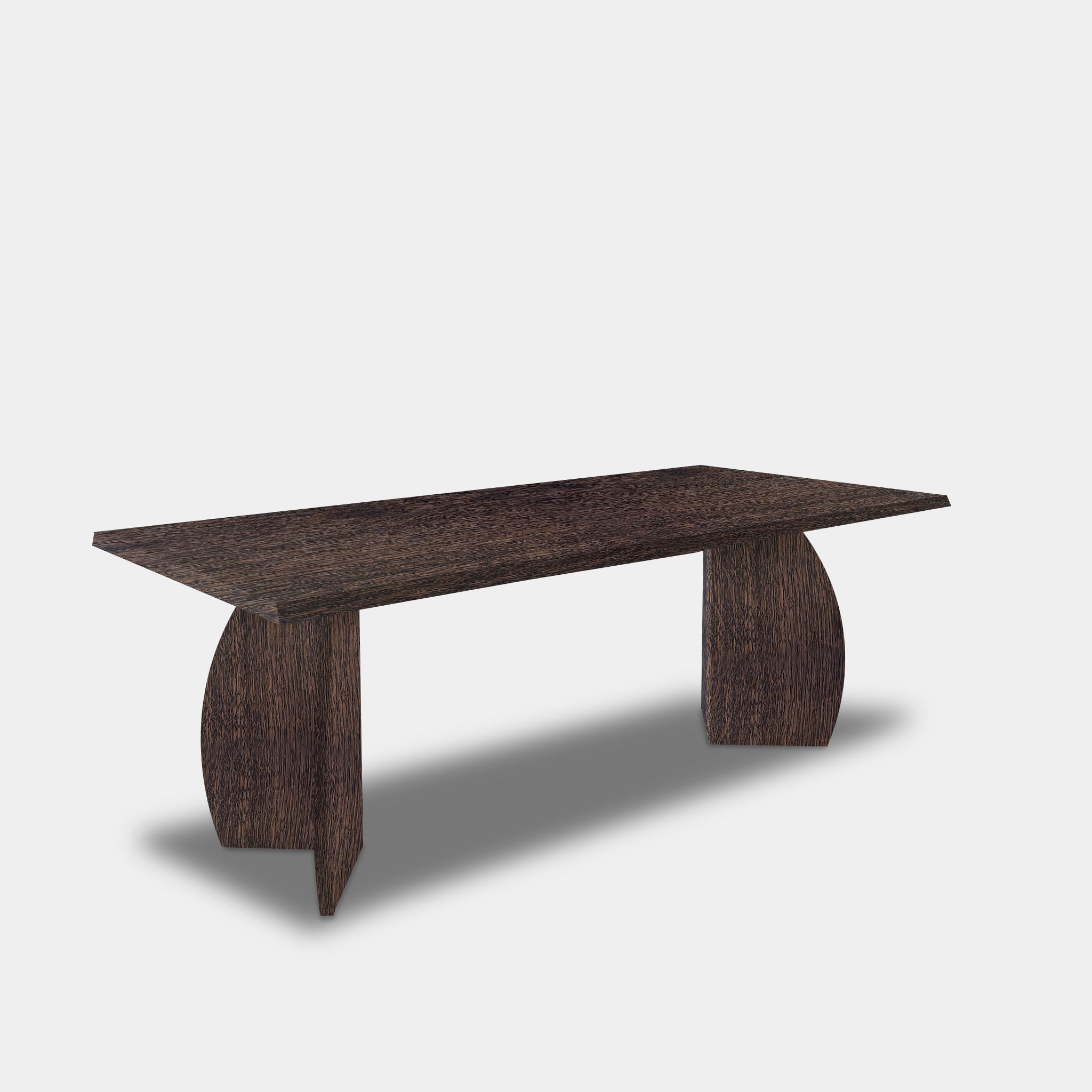 Tafel Boomstam Eikenhout - Set Driehoek - Dear Brown