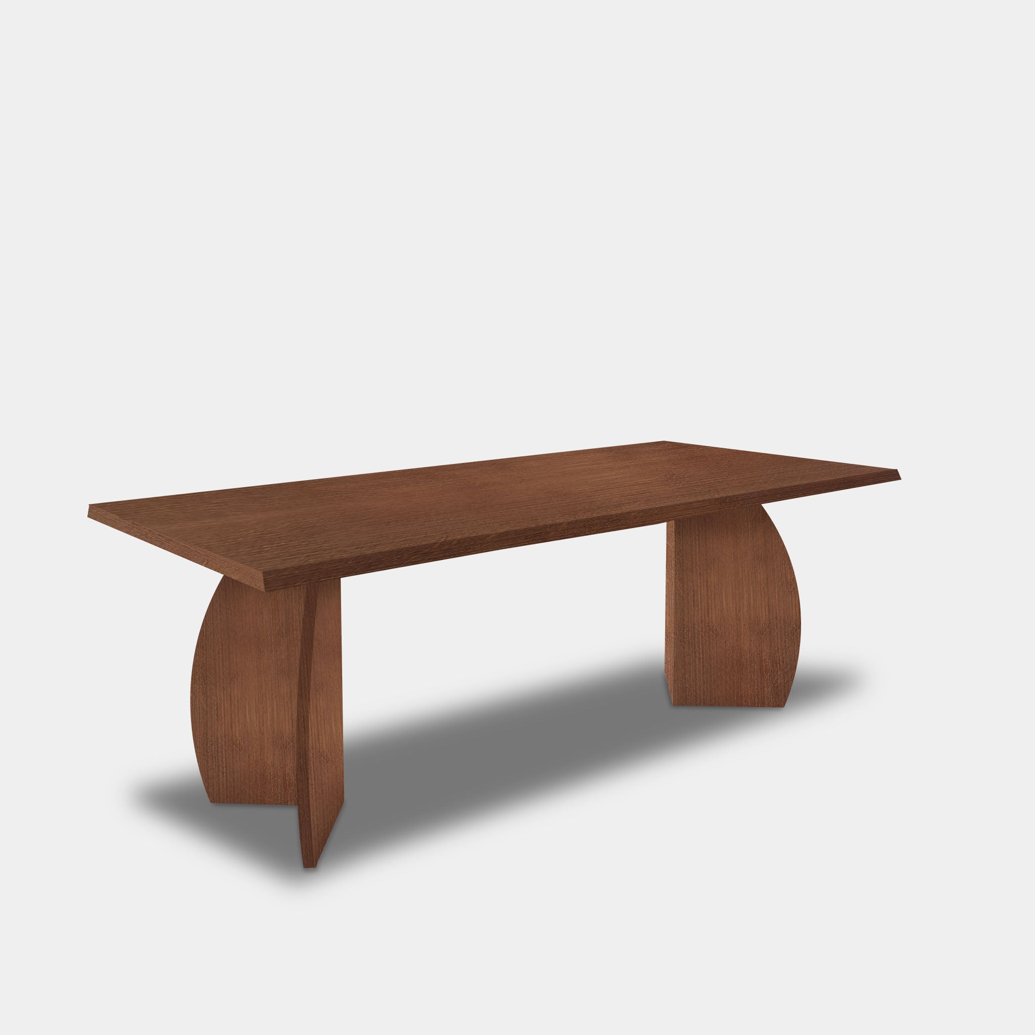 Table Tree Trunk Oak Wood - Set Triangle - Tuscany 102