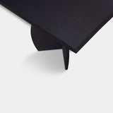 Table Tronc d'Arbre Chêne - Set Triangle - Chêne Foncé