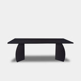 Table Tronc d'Arbre Chêne - Set Triangle - Chêne Foncé