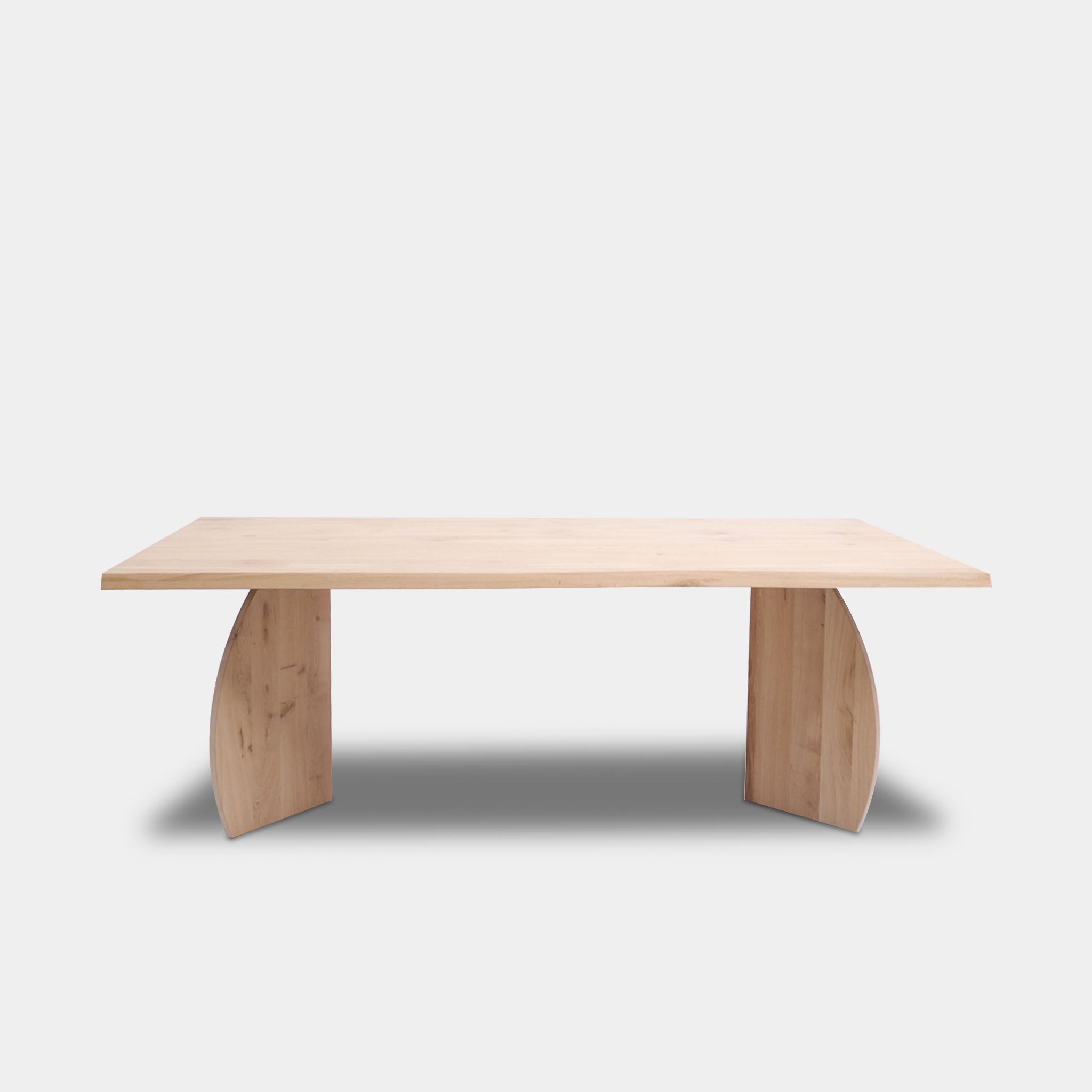 Tafel Boomstam Eikenhout - Set Driehoek - Onbehandeld