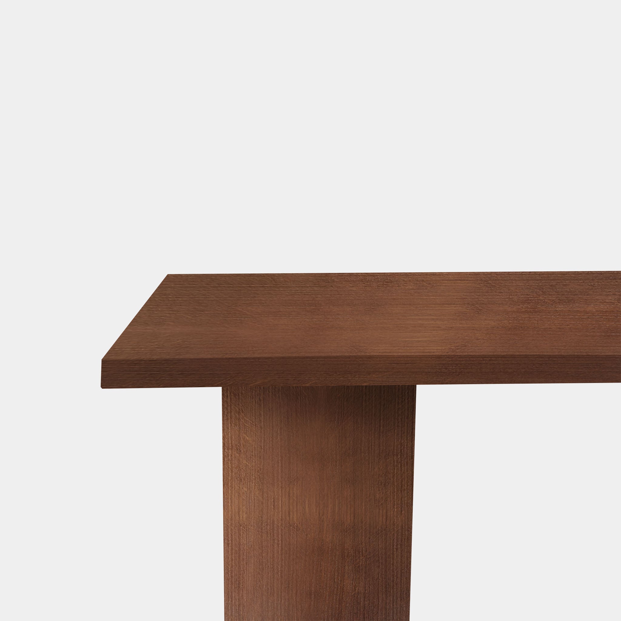 Tafel Boomstam Eikenhout - Half Rond - Toscane 102