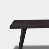 Table Tree Trunk Oak - Wooden Base - Night Glow