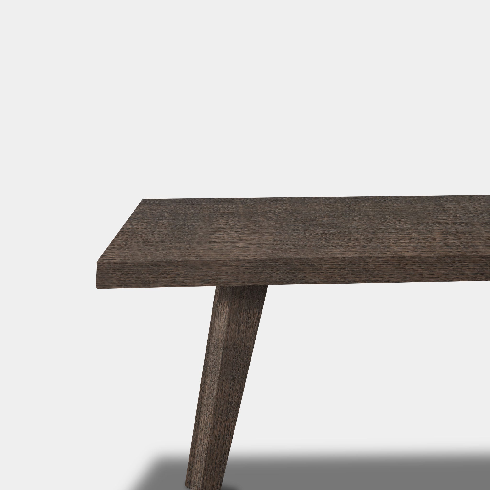 Table Tree Trunk Oak - Wood Base - Sand