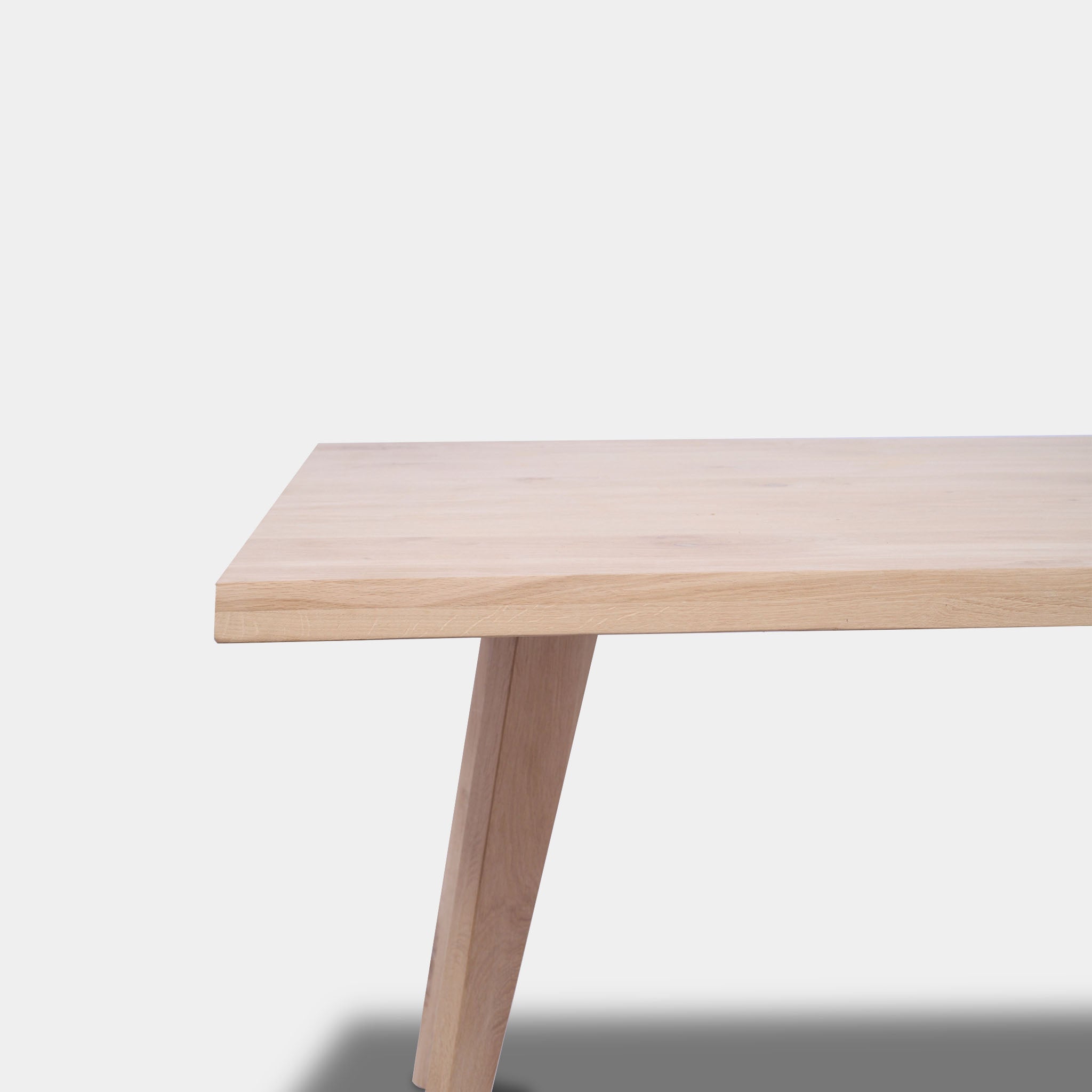 Table Tronc d'arbre Chêne - Base en bois - Non traité