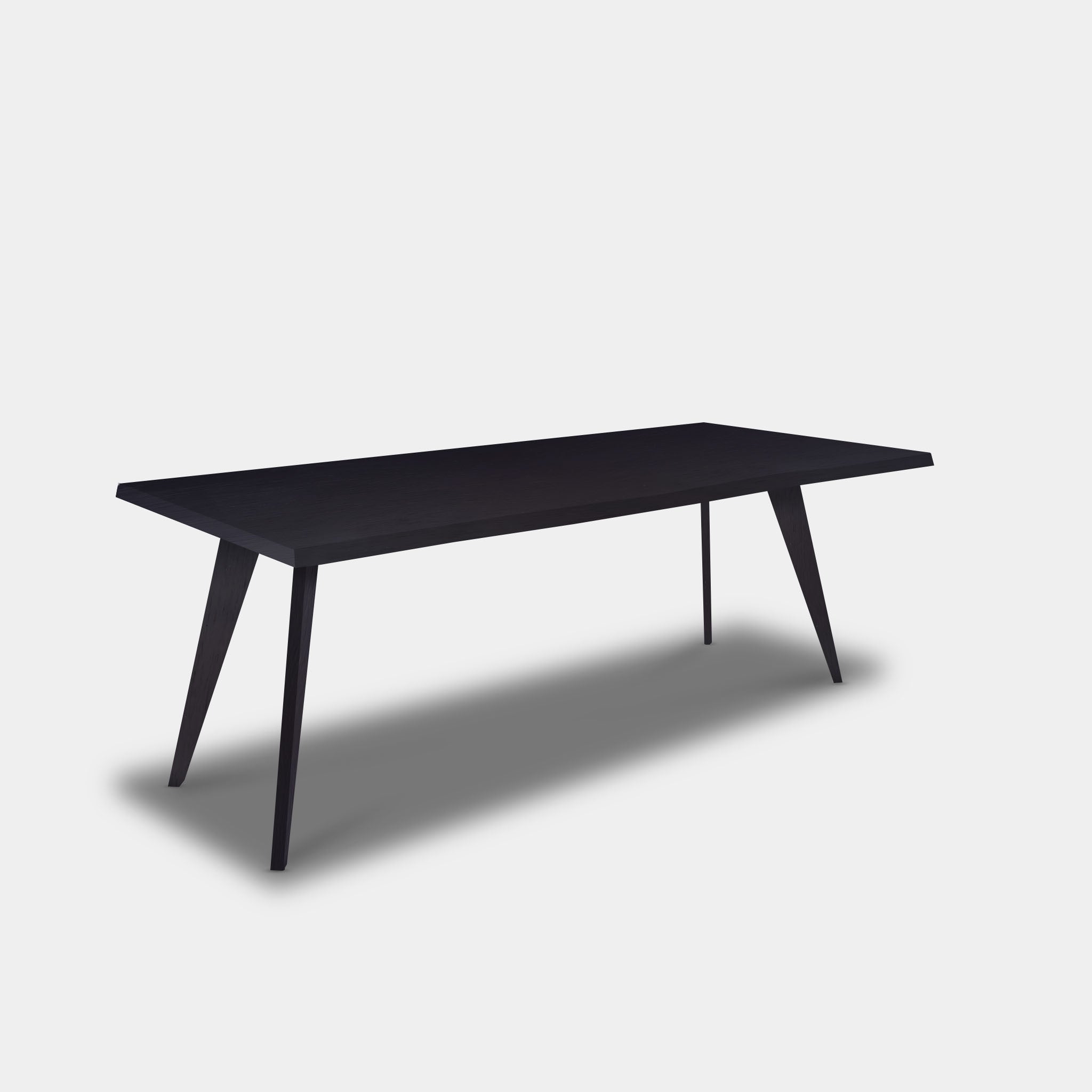 Table Tree Trunk Oak - Wooden Base - Dark Oak