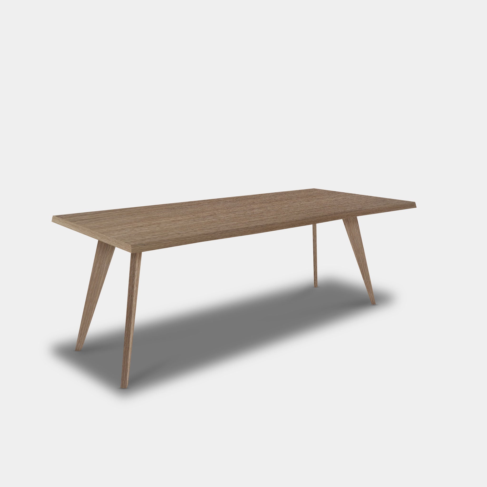 Tafel Boomstam Eikenhout - Hout Onderstel - Pura Natura