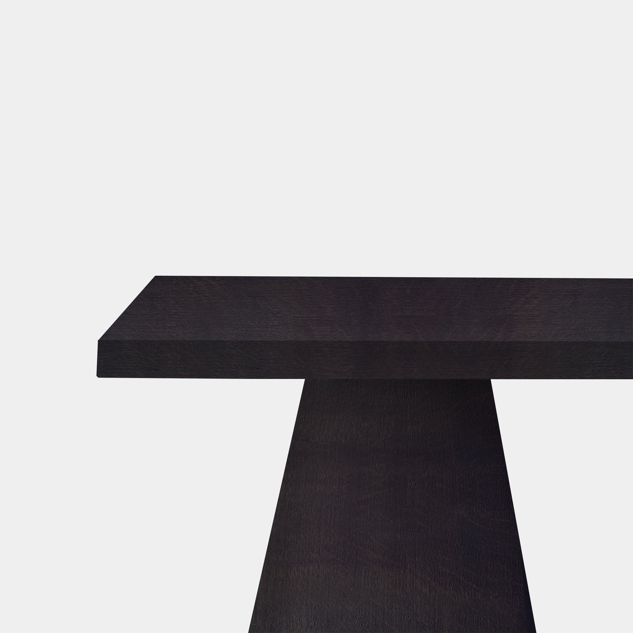 Table Tree Trunk Oak - Set Cone Leg - Night Glow