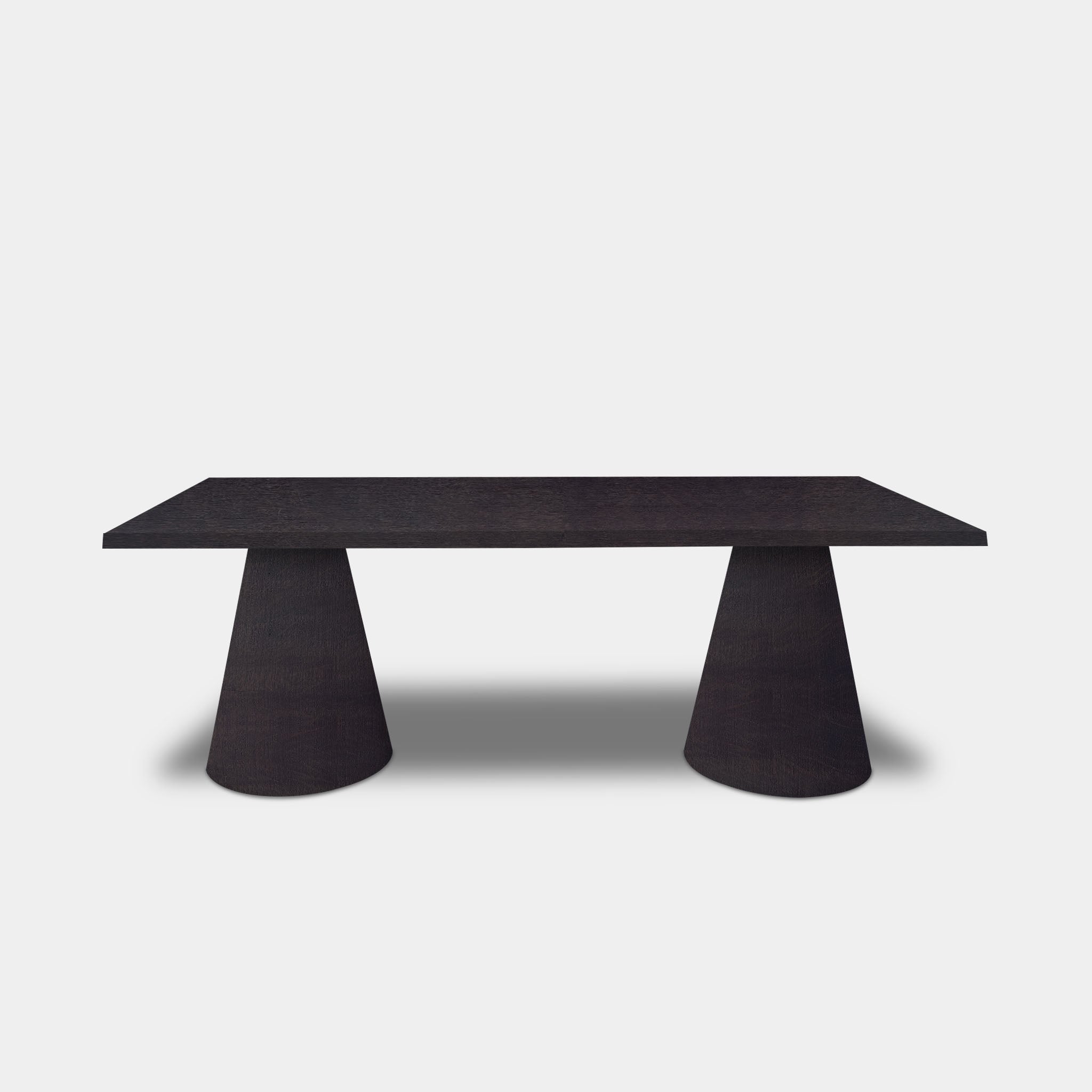 Table Tree Trunk Oak - Set Cone Leg - Night Glow