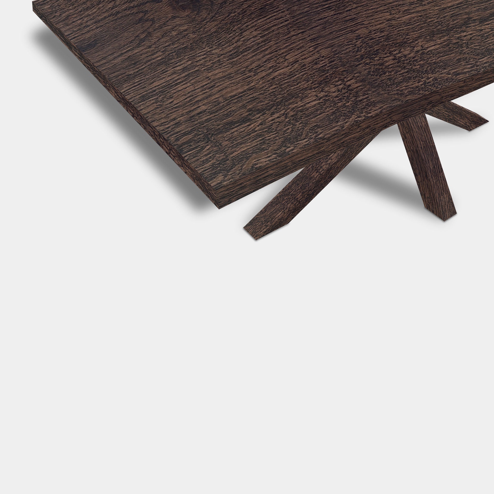Table Tronc d'arbre en chêne - Bois Matrix - Dear Brown