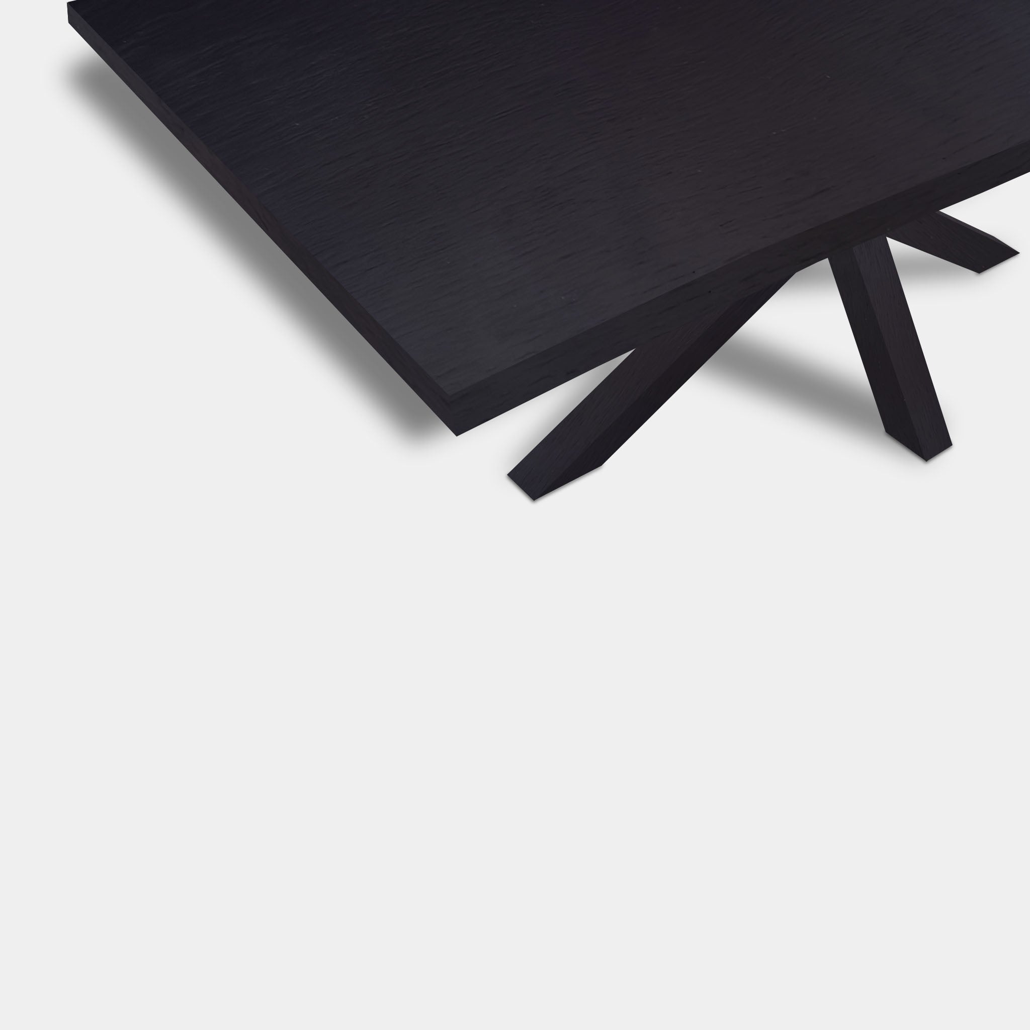 Table Tronc d'arbre chêne - Bois Matrix - Chêne foncé