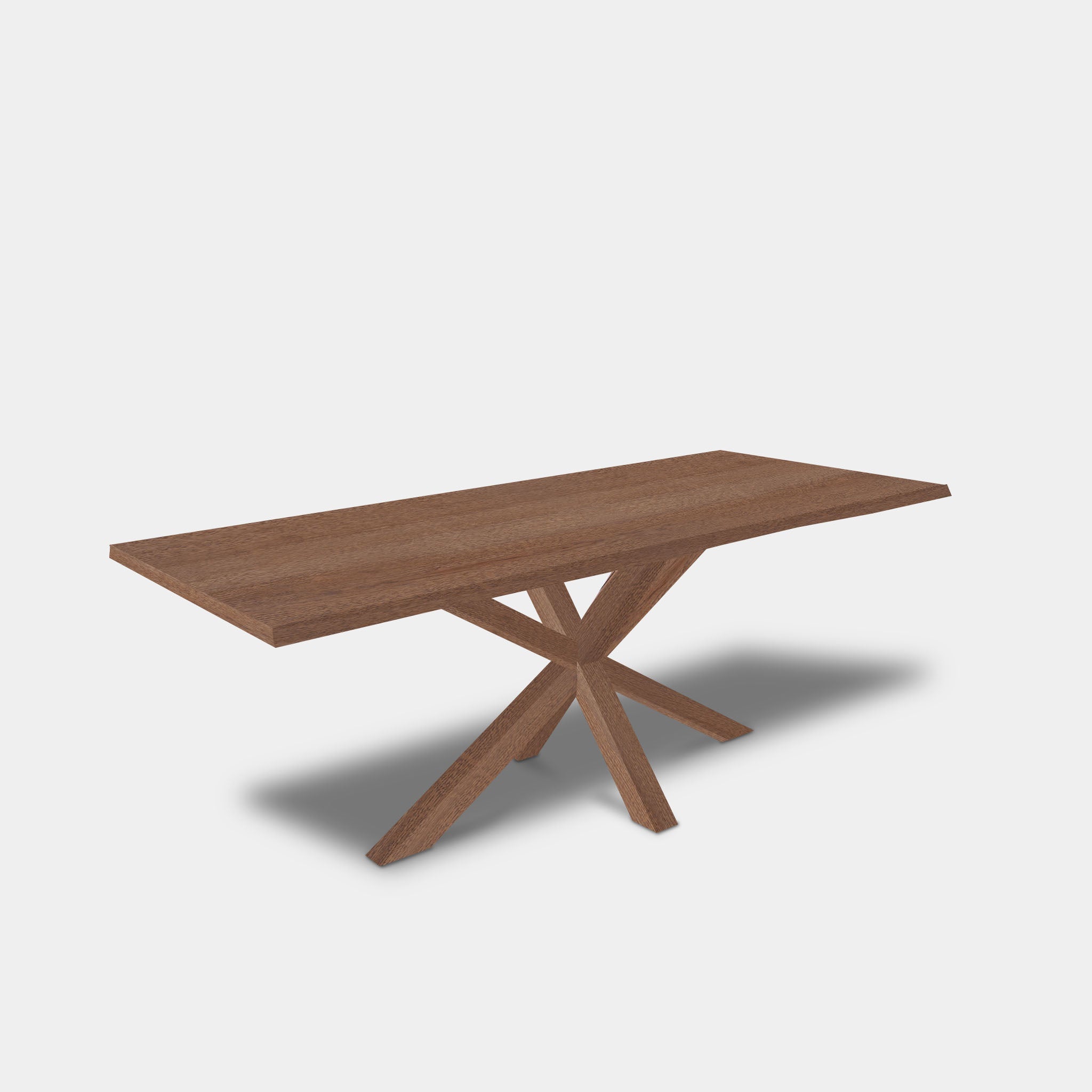 Tafel Boomstam eikenhout - Matrix hout - Cinnamon