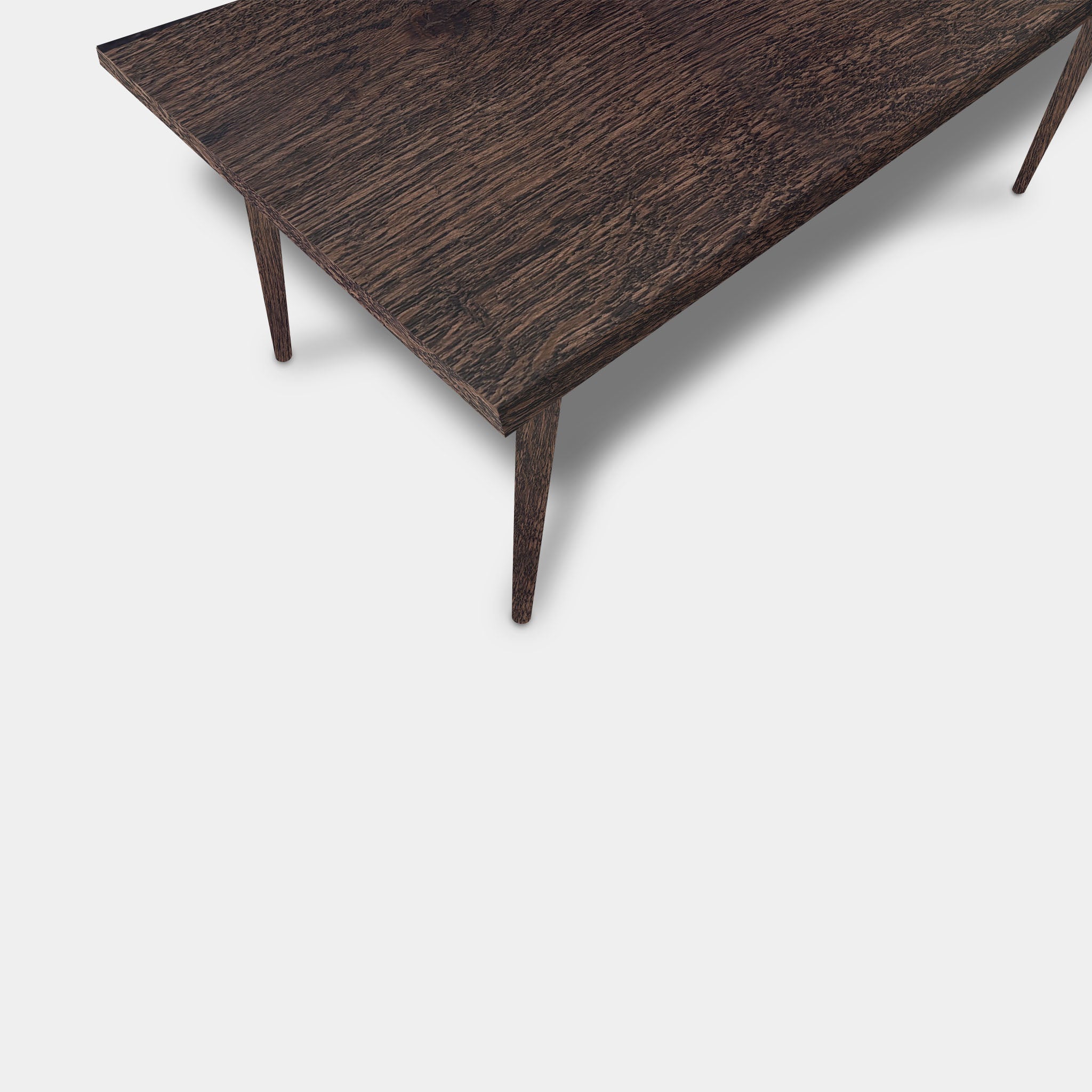 Tafel Boomstam Eikenhout - Konisch - Dear Brown