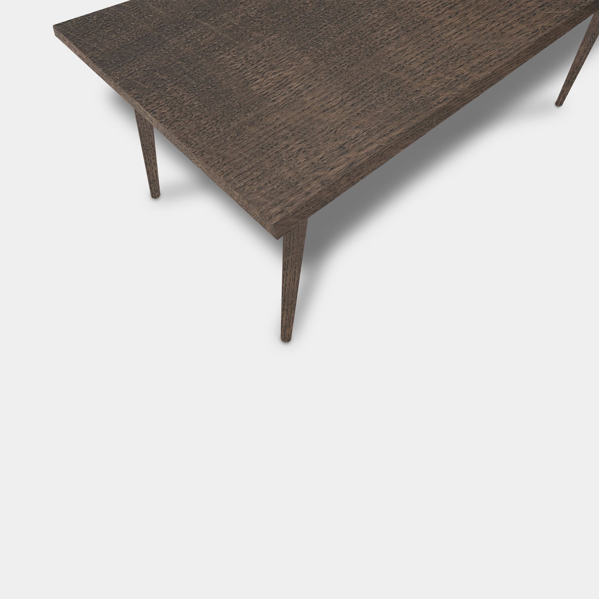 Table Tree Trunk Oak Wood - Conical - Sand