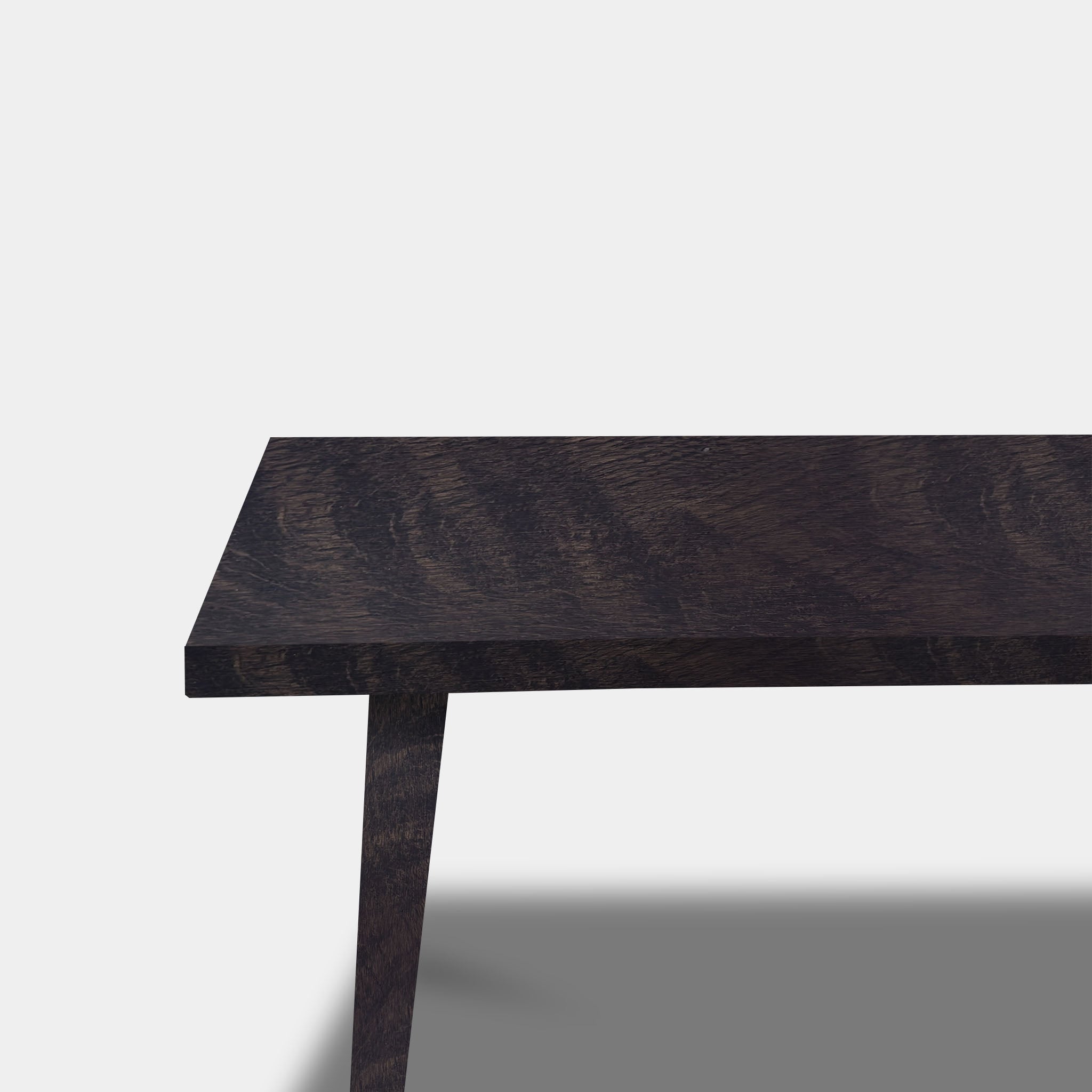 Tafel Boomstam Eikenhout - Konisch - Dark Grey