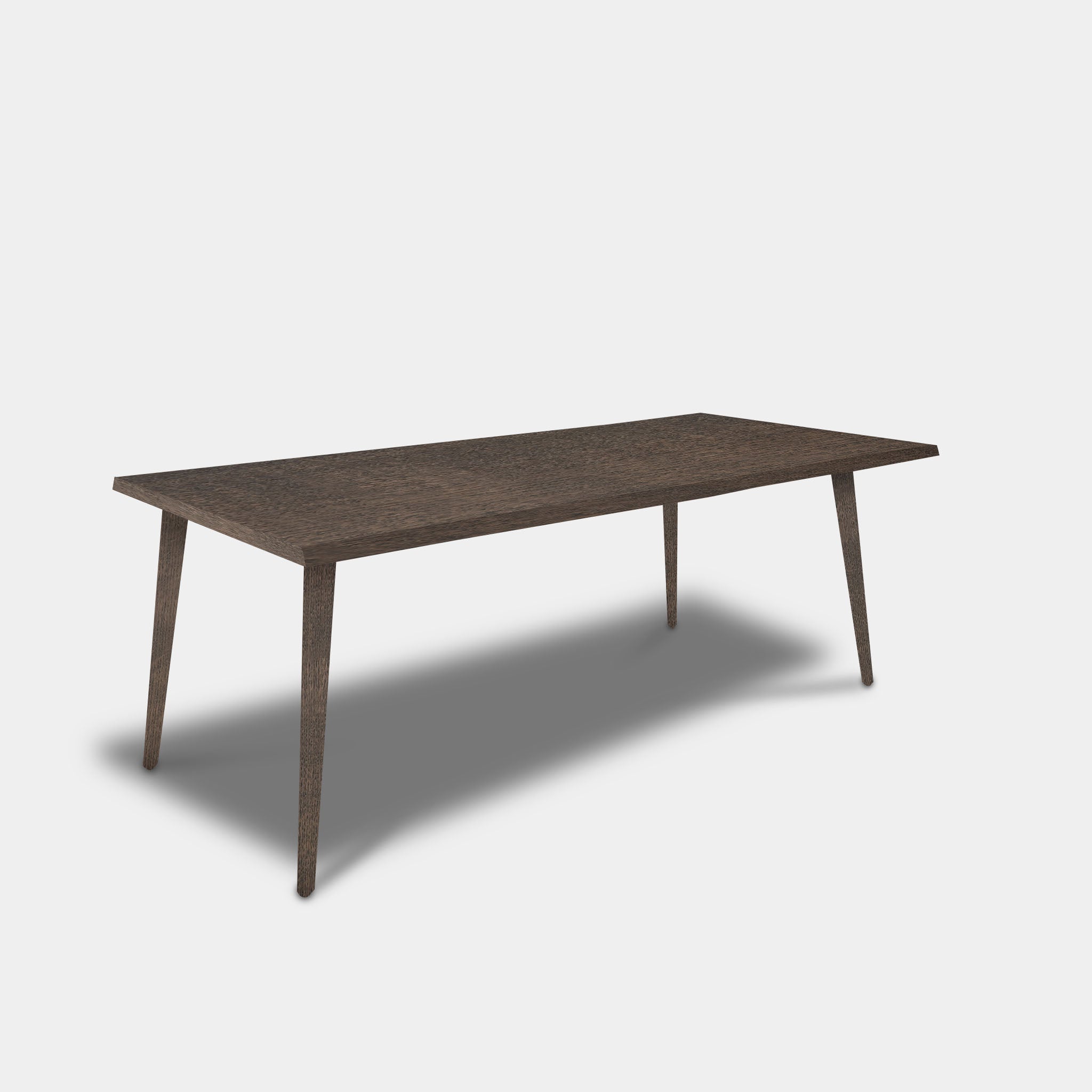 Table Tree Trunk Oak Wood - Conical - Sand