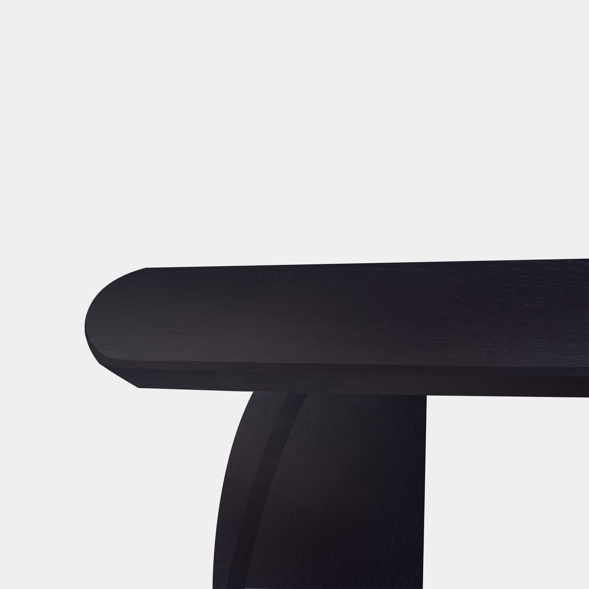 Tafel Deens Ovaal Eikenhout - Set Driehoek - Donker Eiken