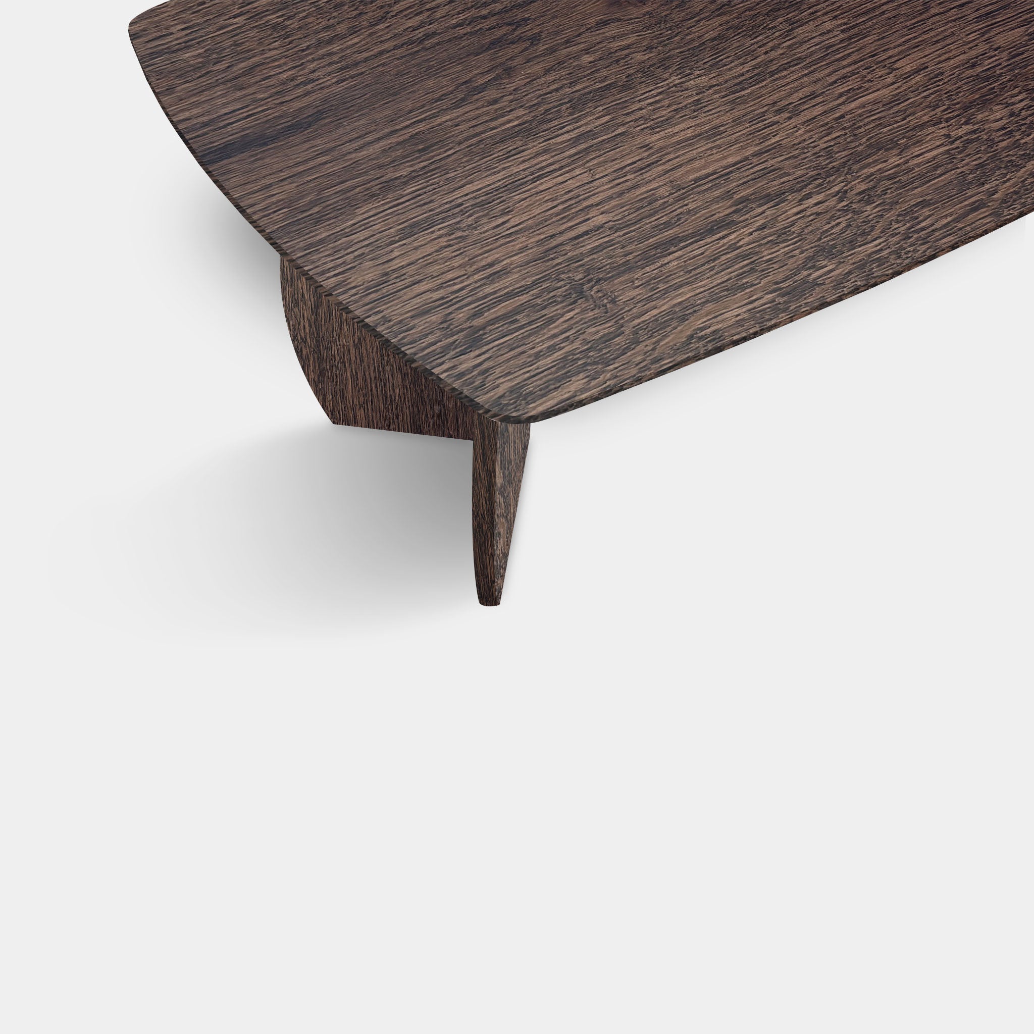 Table ovale danoise en chêne - Set Triangle - Dear Brown