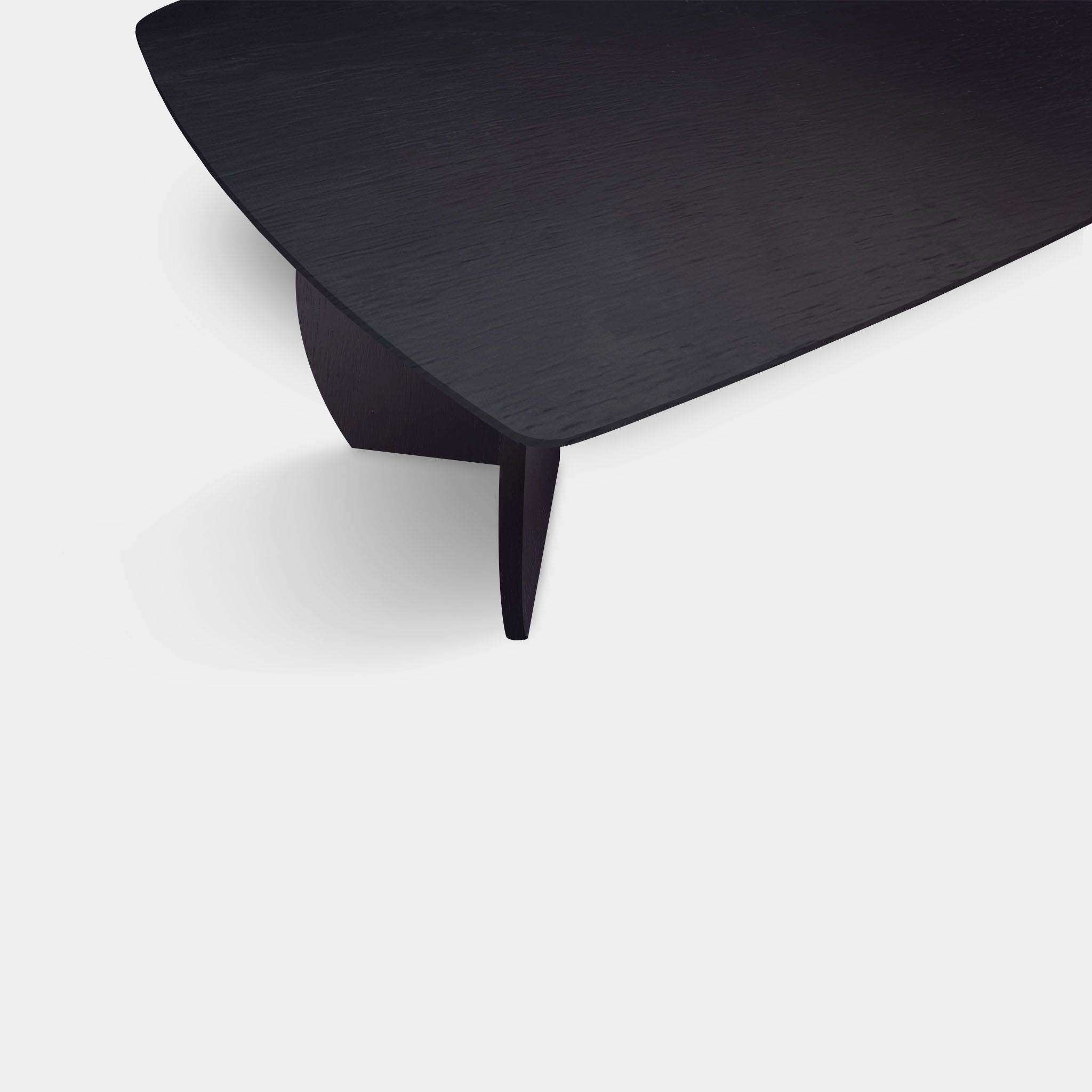 Tafel Deens Ovaal Eikenhout - Set Driehoek - Donker Eiken