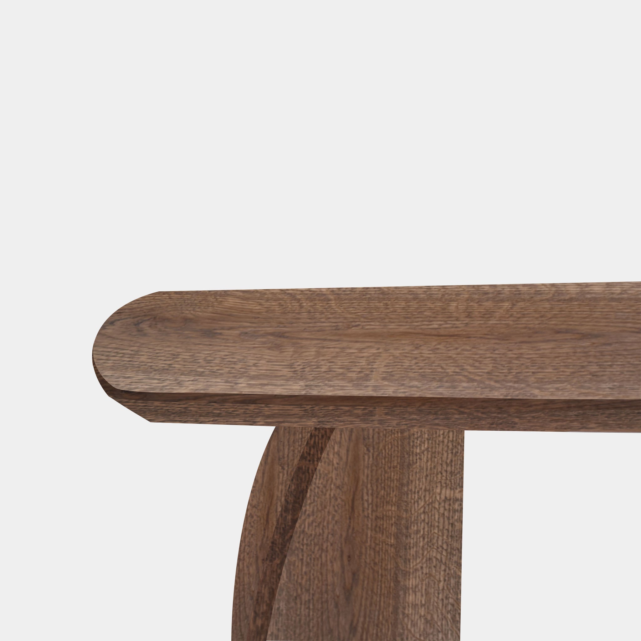 Tafel Deens Ovaal Eikenhout - Set Driehoek - Cinnamon
