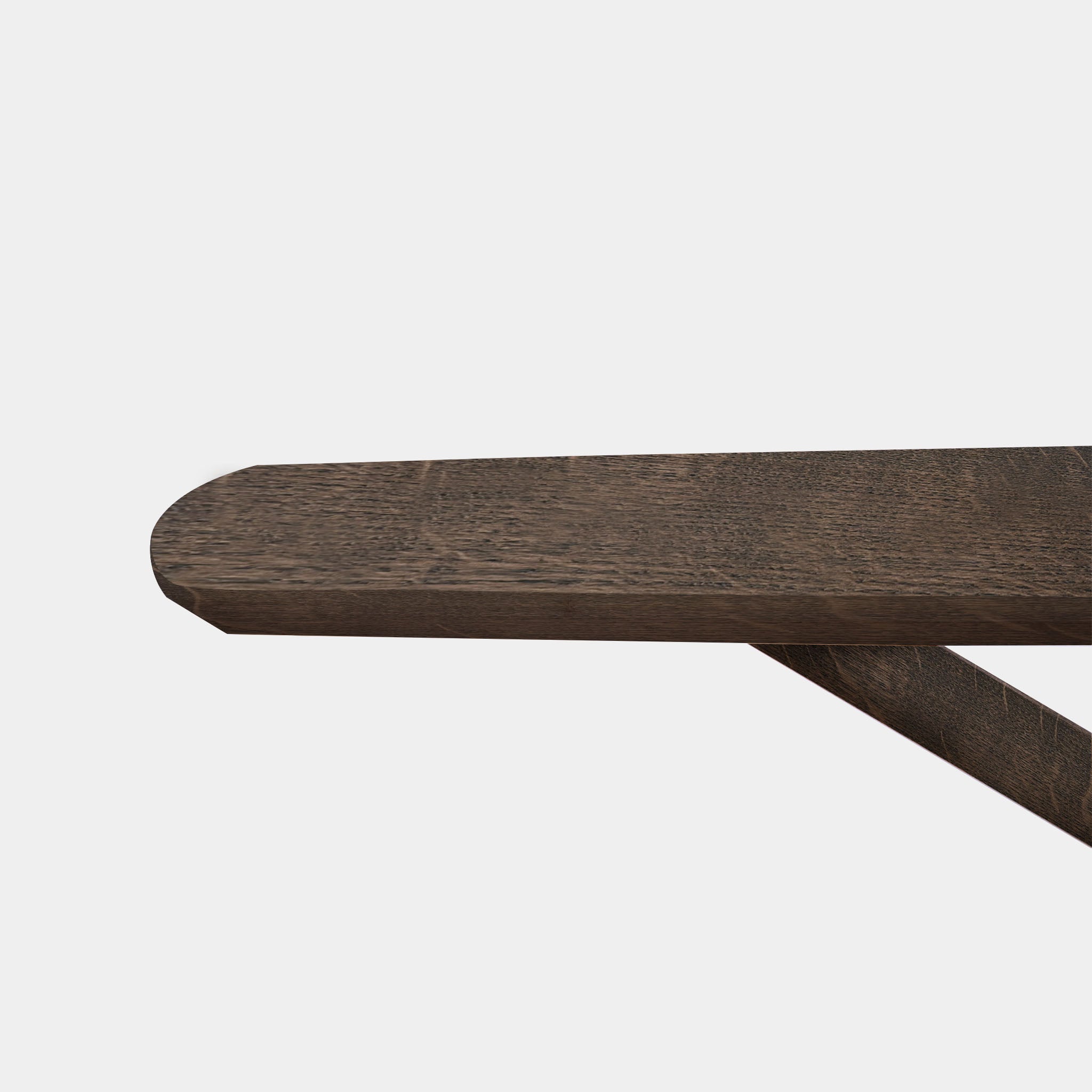 Tafel Deens Ovaal eikenhout - Matrix hout - Zand