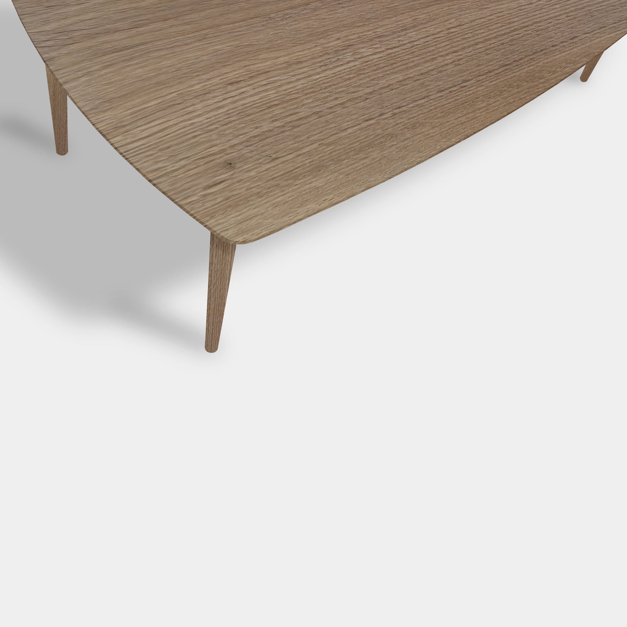 Table ovale danoise en chêne - Conique - Pura Natura