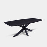 Table ovale danoise en chêne - Matrix - Night Glow