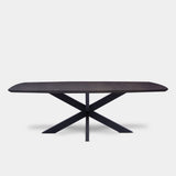 Table ovale danoise en chêne - Matrix - Night Glow