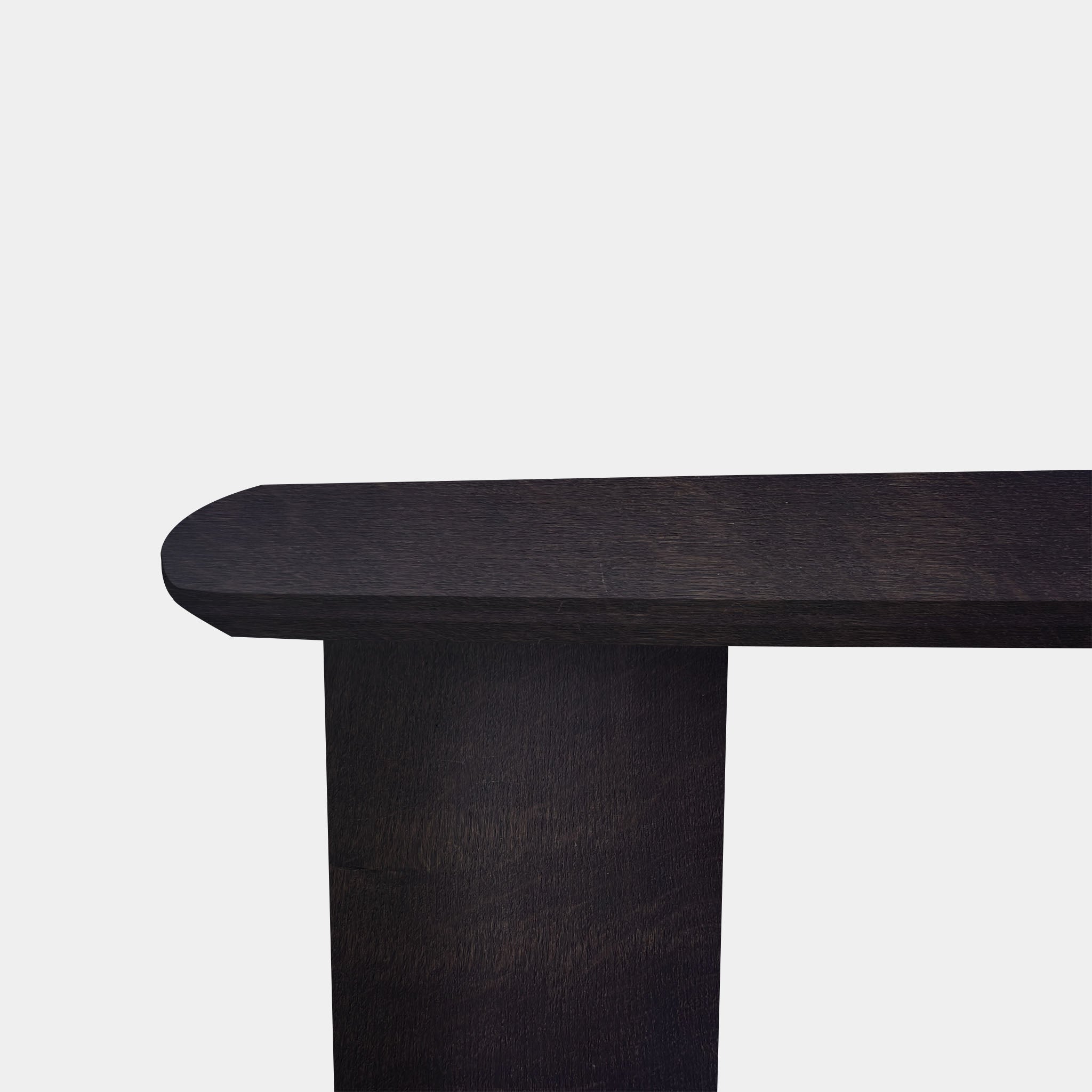 Danish Oval Table Oak - Half Round - Night Glow