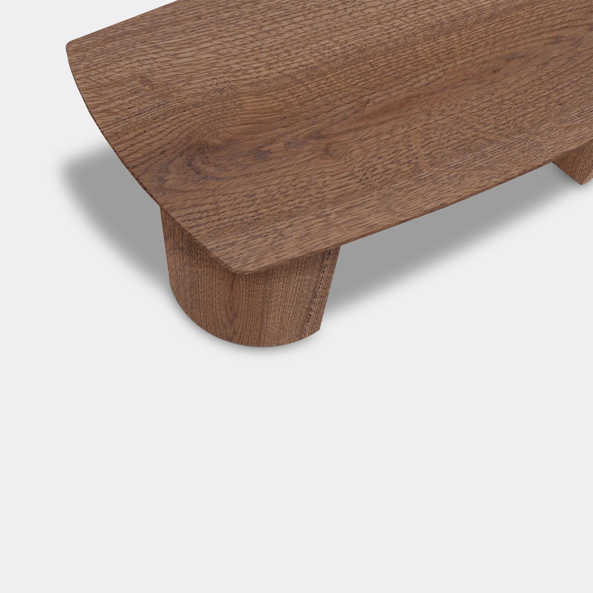 Danish Oval Table Oak - Half Round - Cinnamon