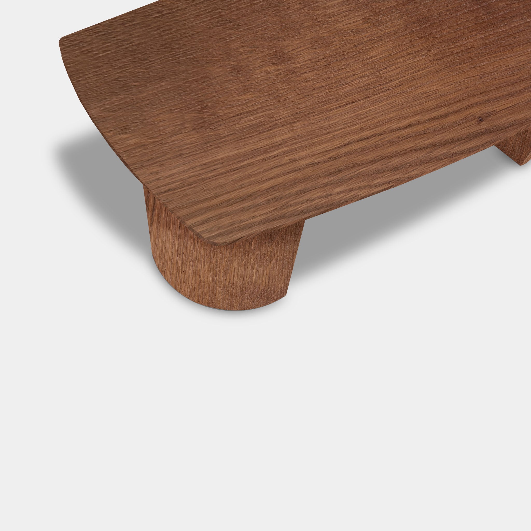 Tafel Deens Ovaal Eikenhout - Half Rond - Toscane 102