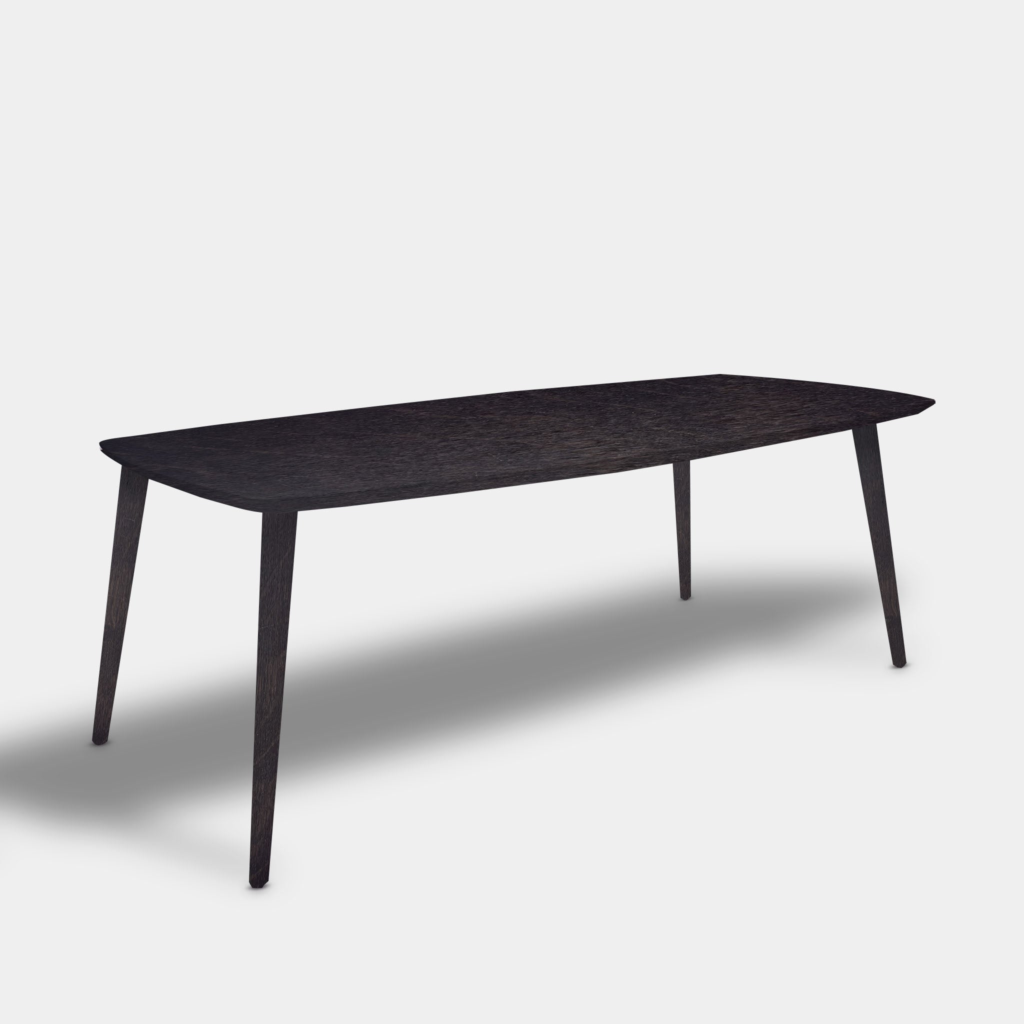 Danish Oval Table Oak - Conical - Night Glow