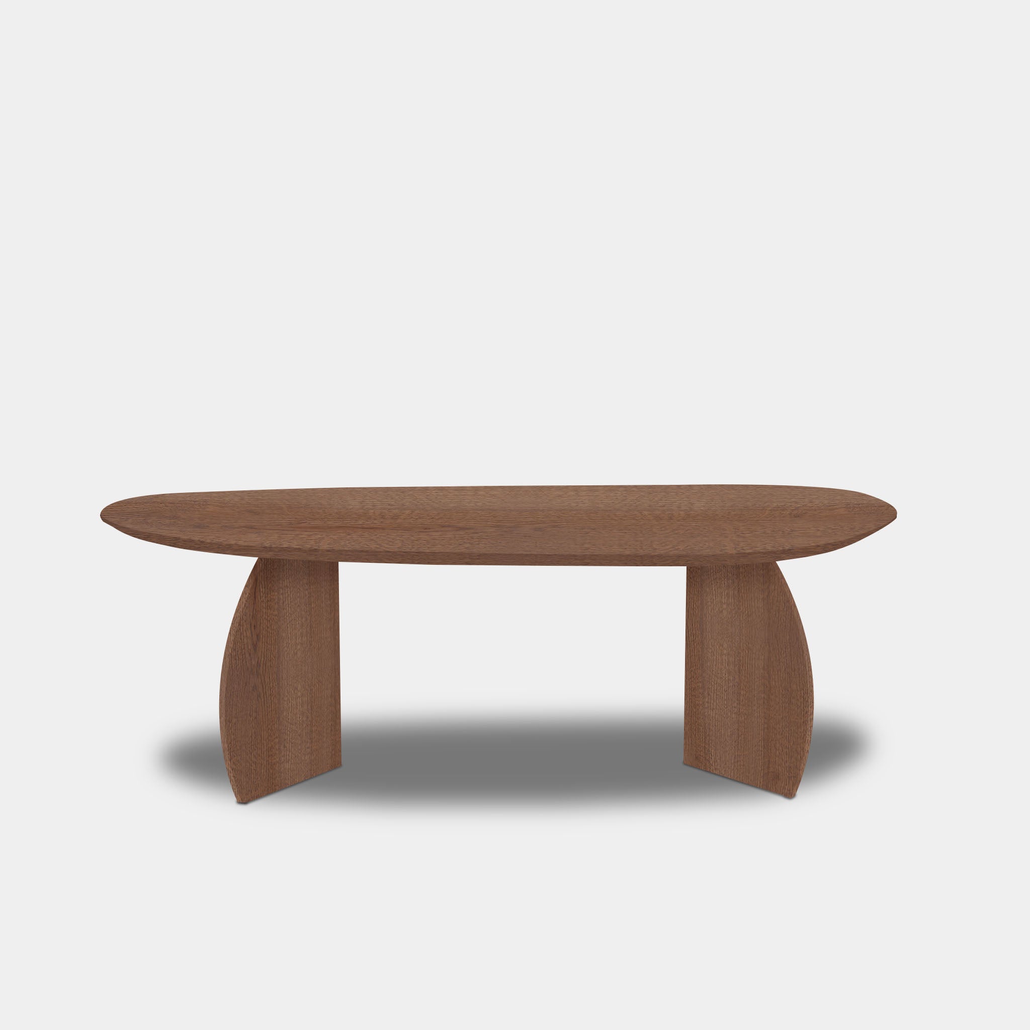Tafel organisch eikenhout - Set Driehoek - Cinnamon