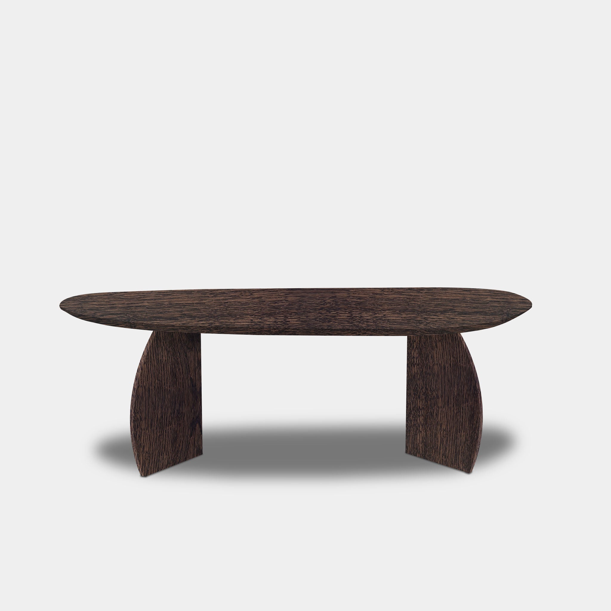 Table organic oak wood - Set Triangle - Dear Brown