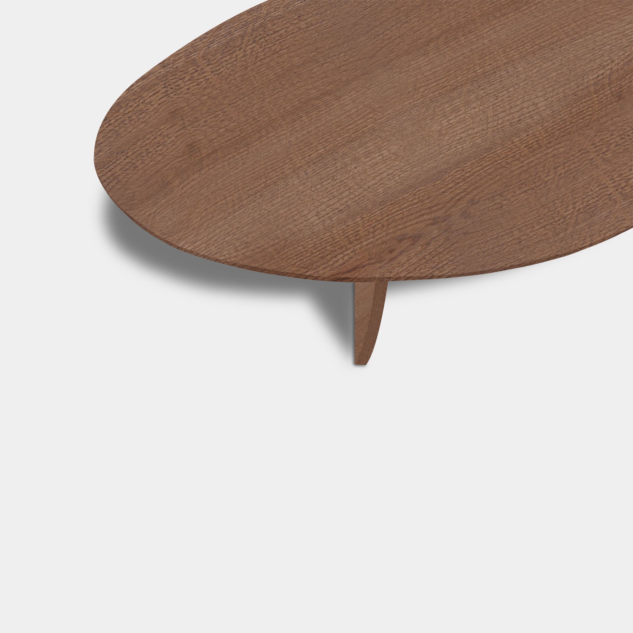 Tafel organisch eikenhout - Set Driehoek - Cinnamon
