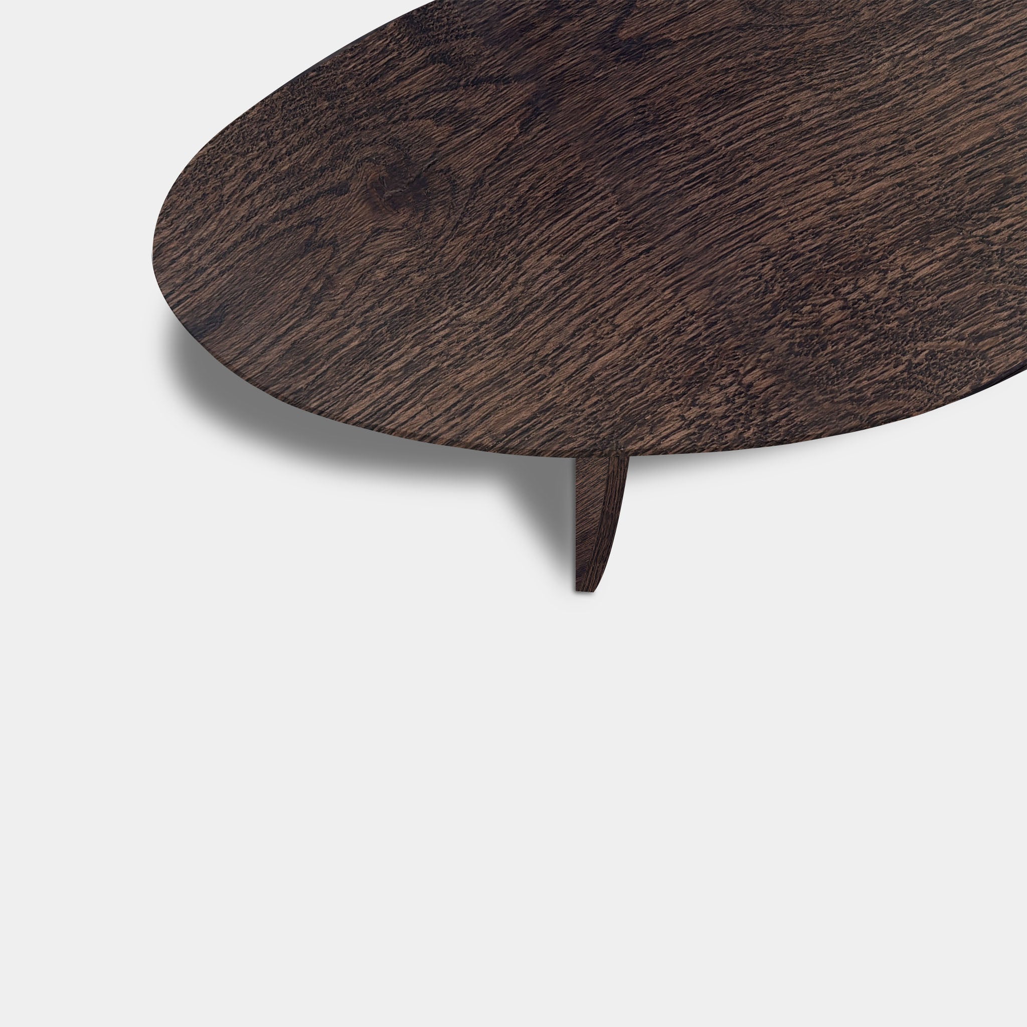 Table organic oak wood - Set Triangle - Dear Brown