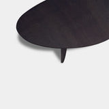 Table organic oak wood - Set Triangle - Night Glow