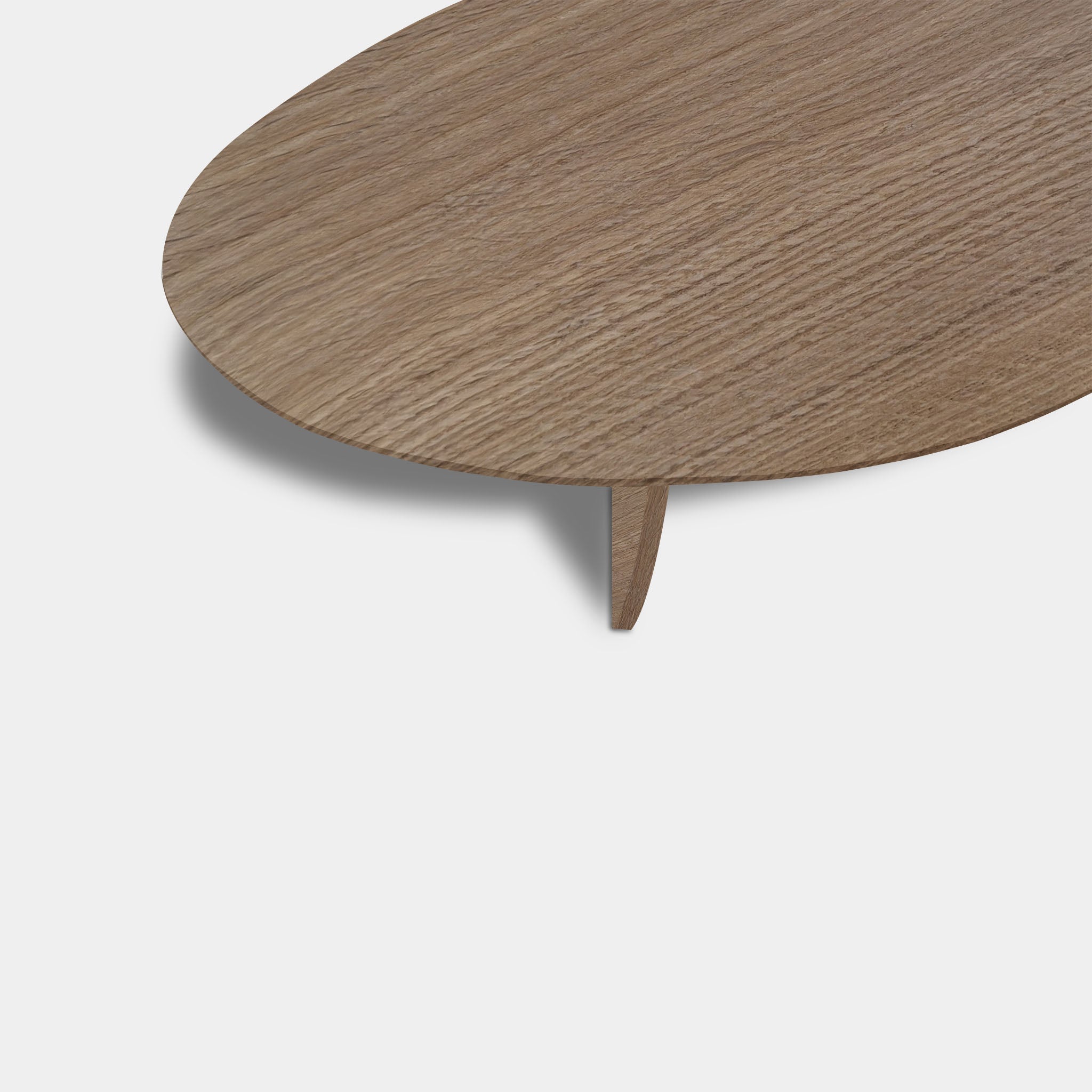 Tafel organisch eikenhout - Set Driehoek - Pura Natura