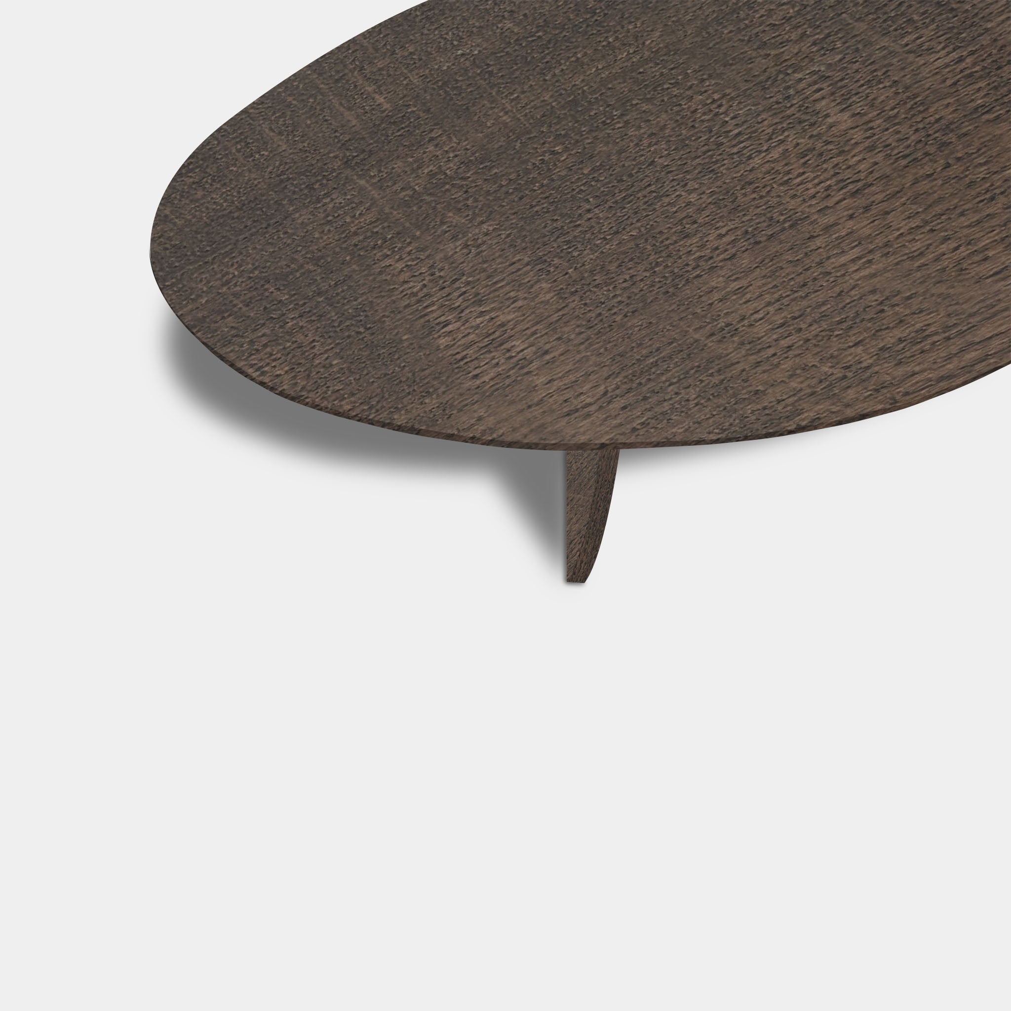 Tafel organisch eikenhout - Set Driehoek - Zand