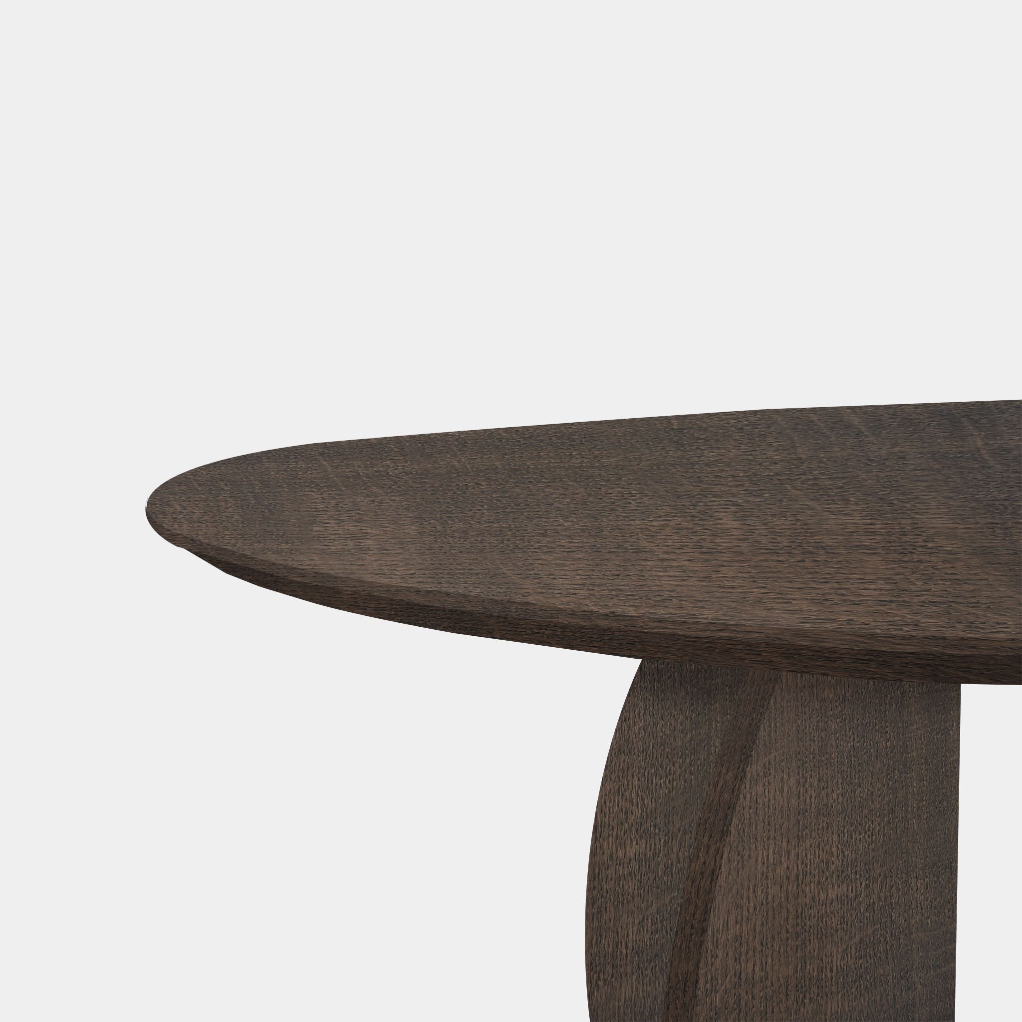 Tafel organisch eikenhout - Set Driehoek - Zand