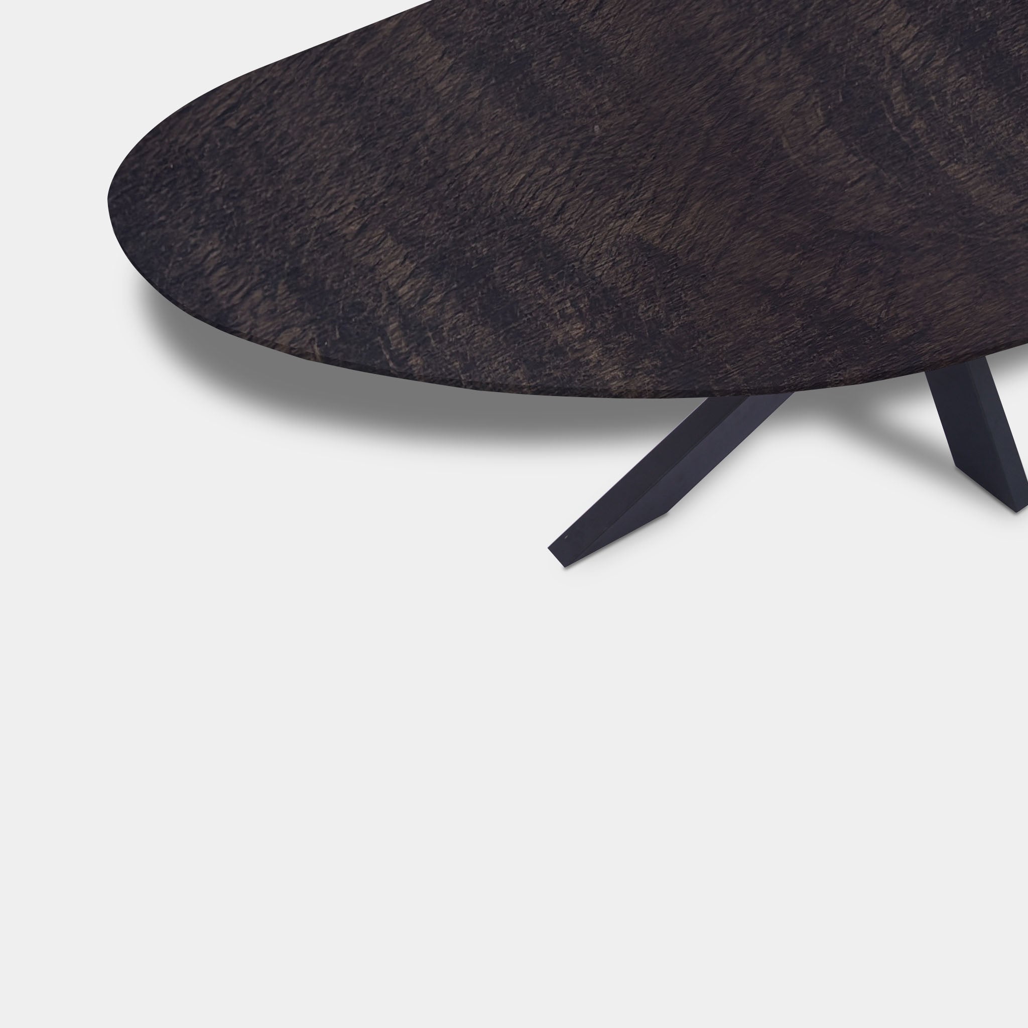 Tafel organisch eikenhout - Matrix - Dark Grey