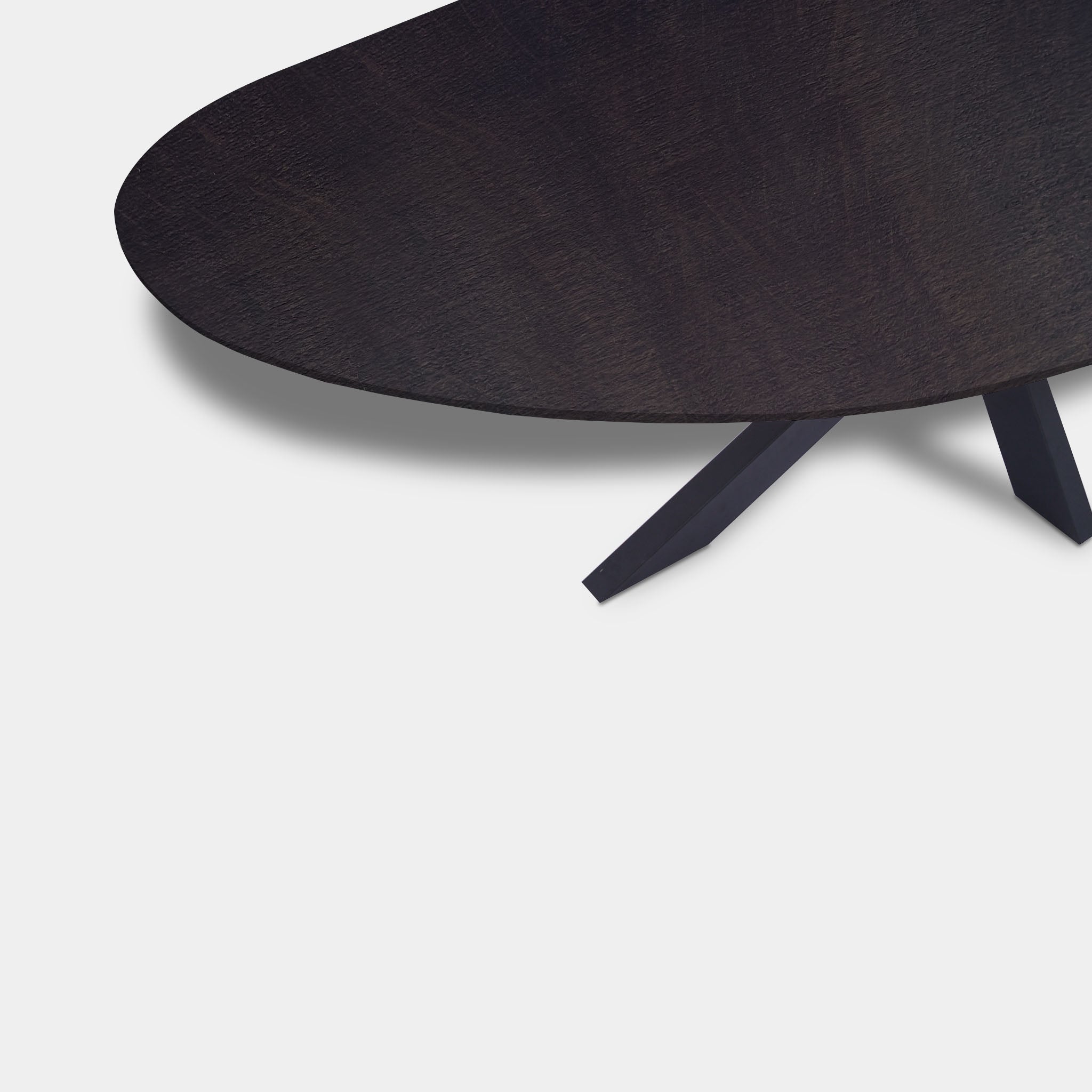 Tafel organisch eikenhout - Matrix XL - Night Glow