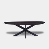 Tafel organisch eikenhout - Matrix XL - Night Glow