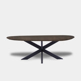Tafel organisch eikenhout - Matrix - Zand