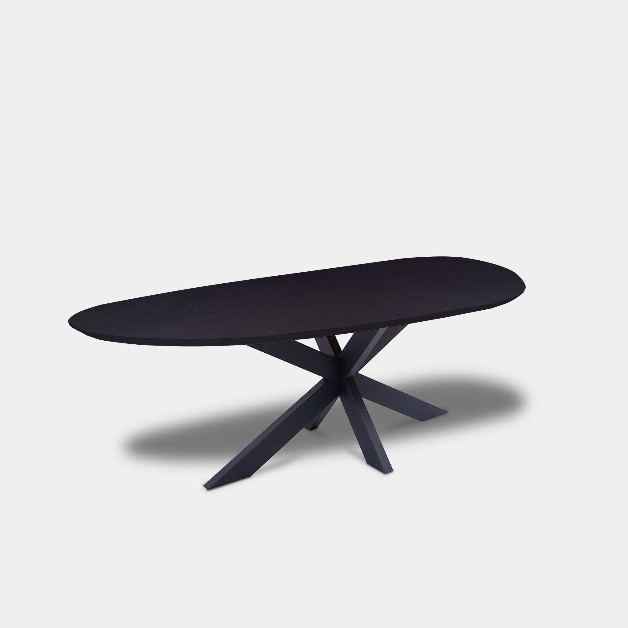 Tafel organisch eikenhout - Matrix - Donker Eiken