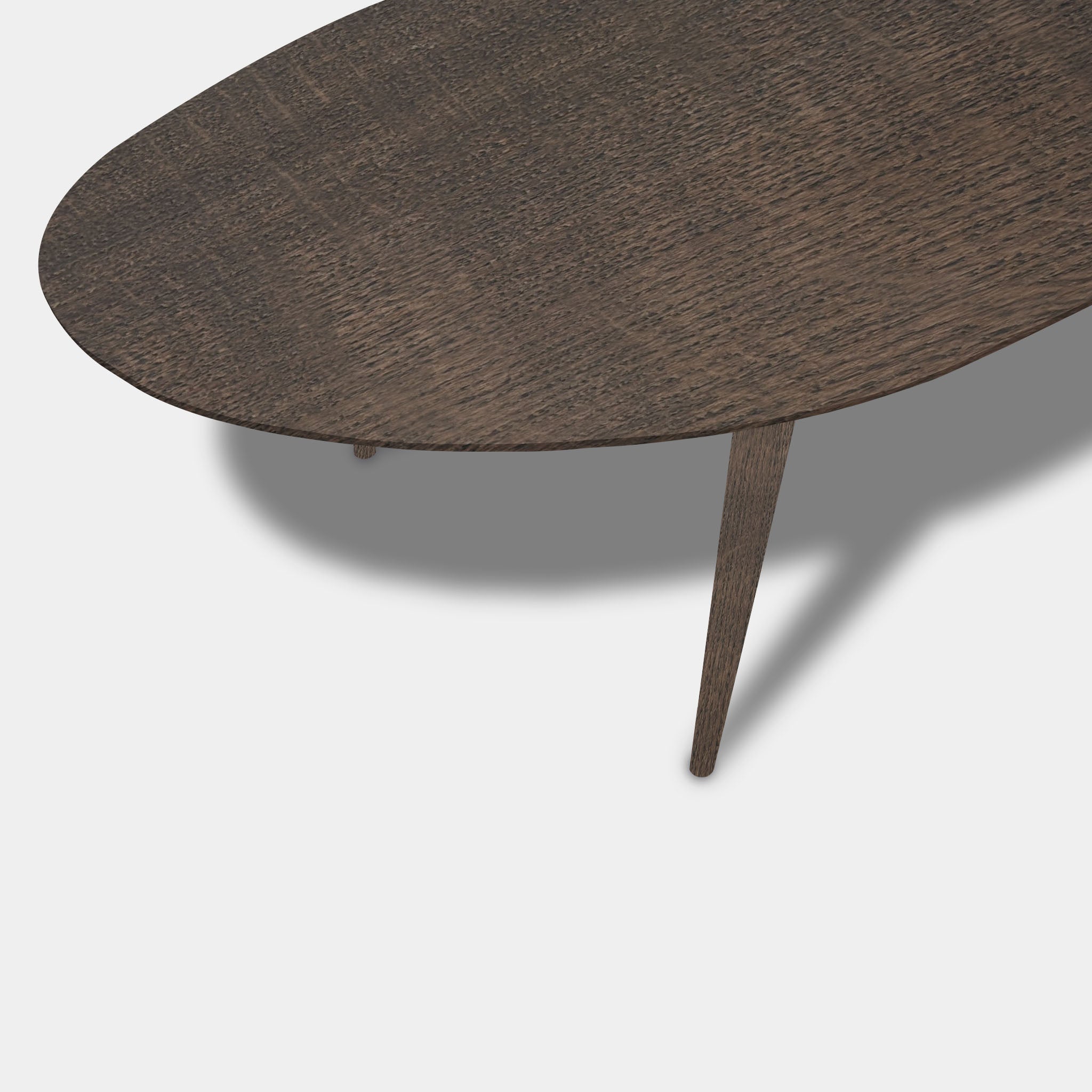 Tafel organisch eikenhout - Konisch - Zand