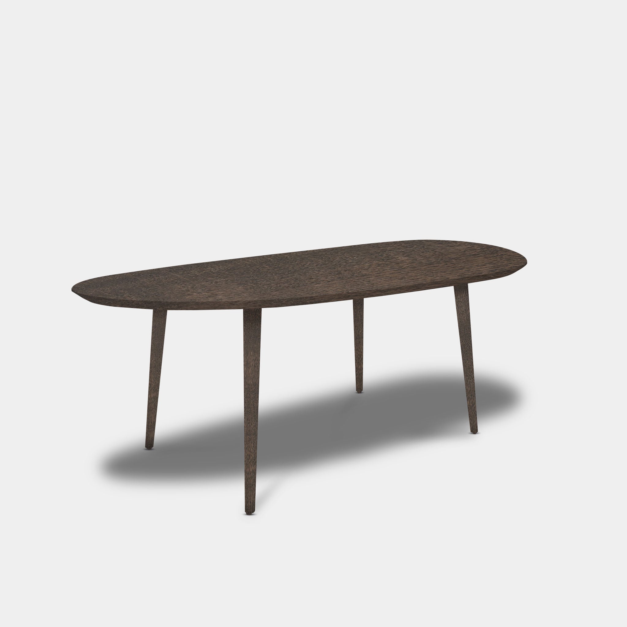 Tafel organisch eikenhout - Konisch - Zand