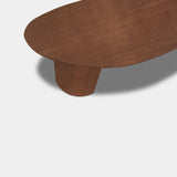 Tafel organisch eikenhout - Half Rond - Toscane 102