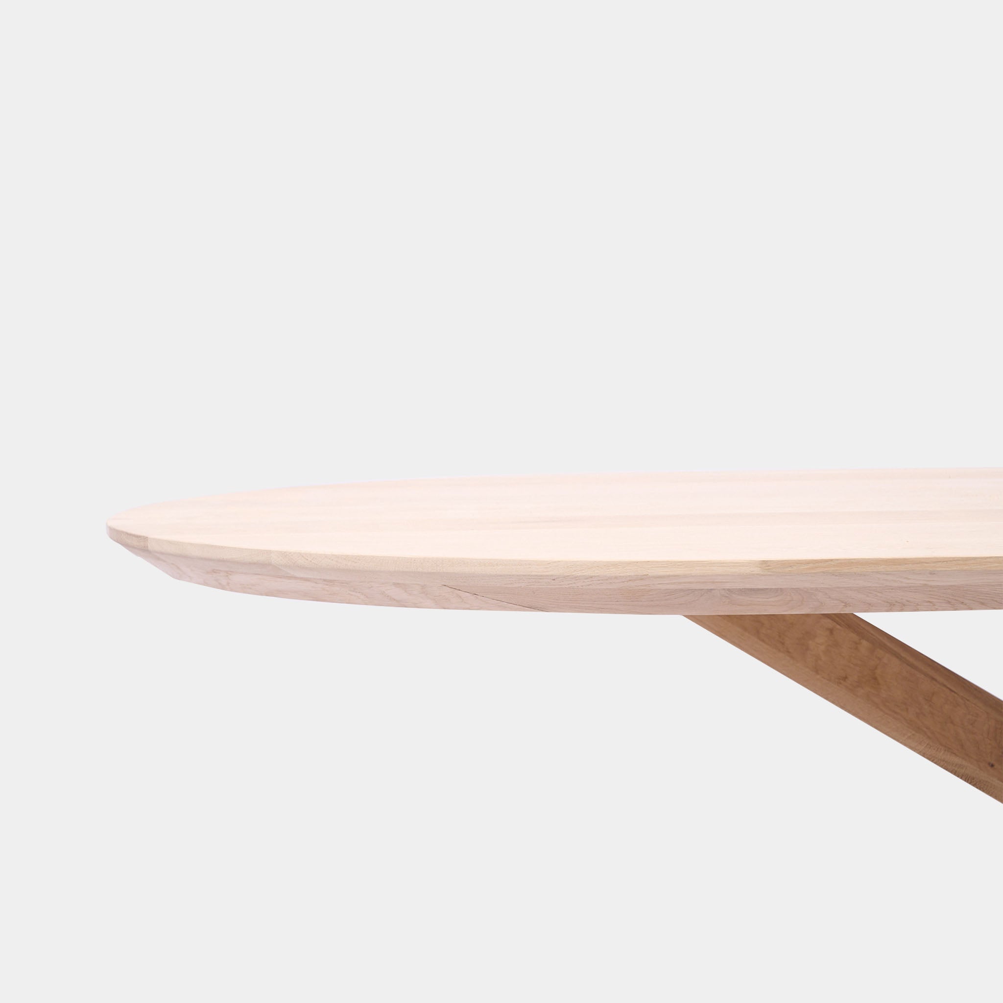 Tafel organisch eikenhout - Matrix Hout - Onbehandeld